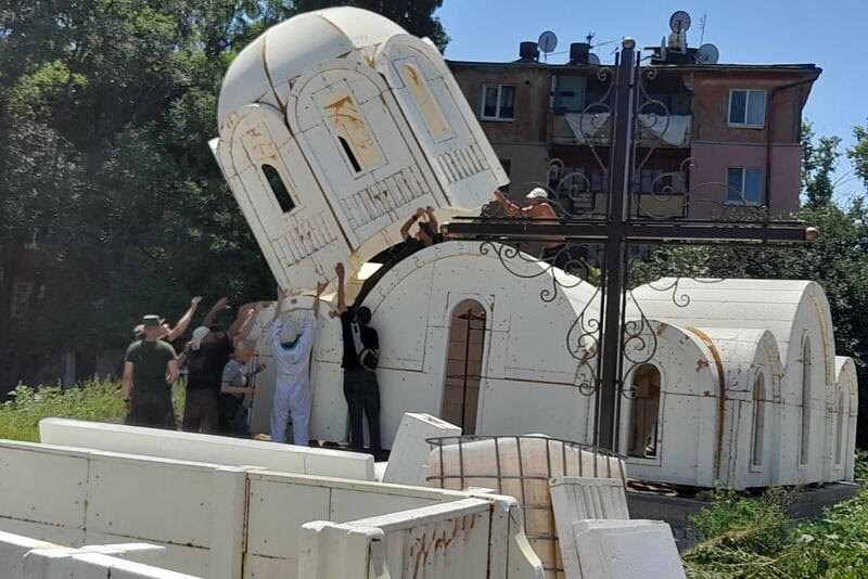 foam church - Church, Styrofoam, news, Dnc, Longpost