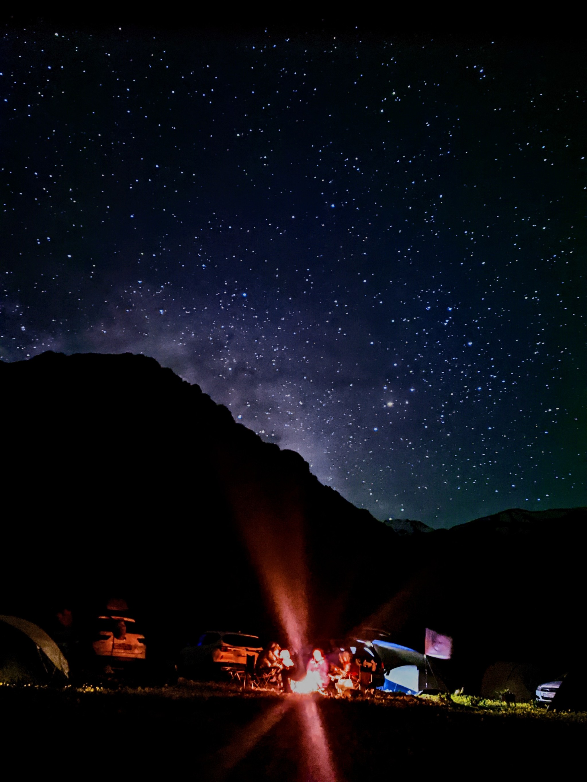 Astro survey of Elbrus region on google pixel - My, Google pixel smartphone, Stars, Sky, The mountains, Elbrus, Longpost