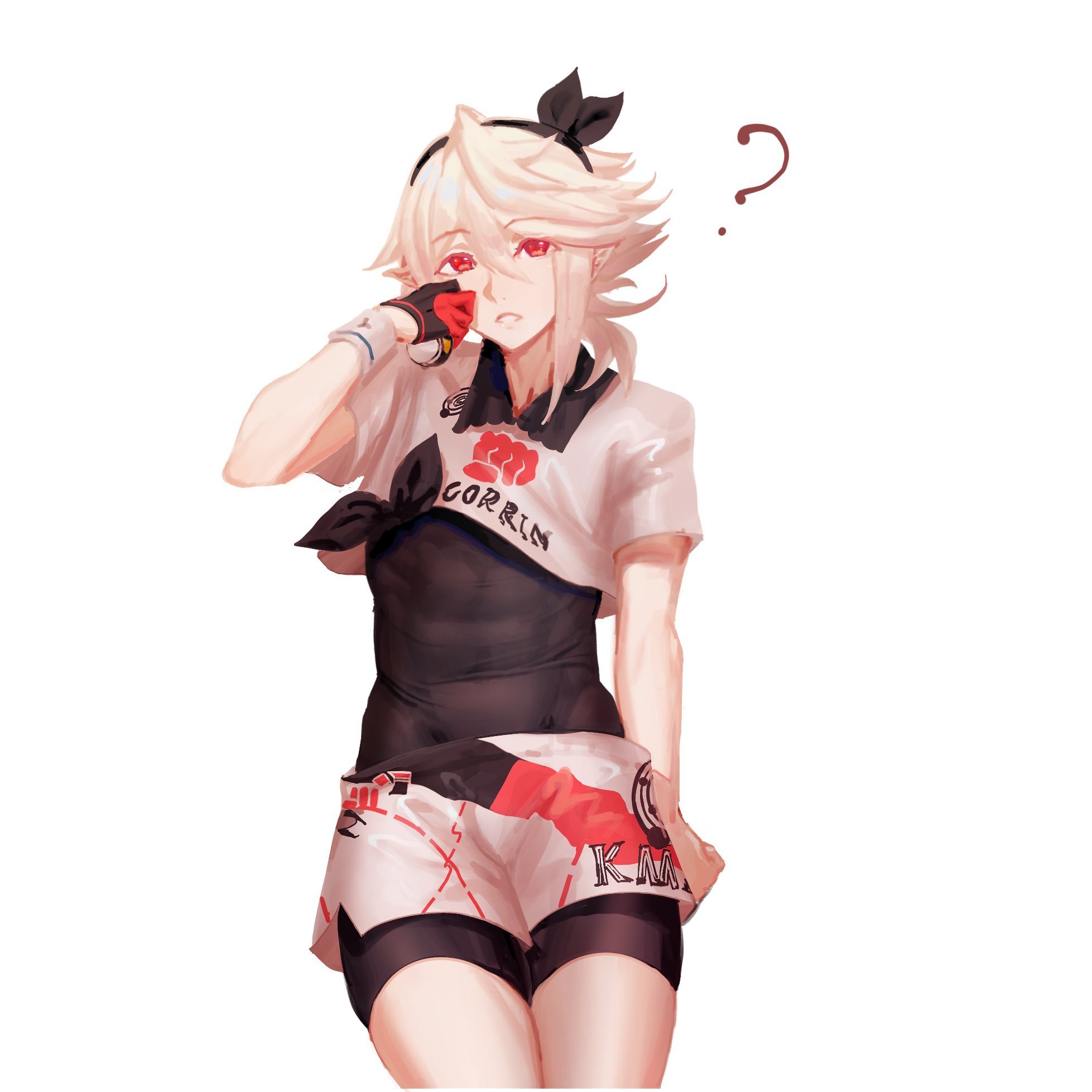 Corrin. Lost heir - NSFW, Its a trap!, Trap Art, Anime trap, Femboy, Fire emblem, Corrin, Samsara, Animal ears, , Stockings, Gloves, Crossdressing, Mitts, Choker, Longpost