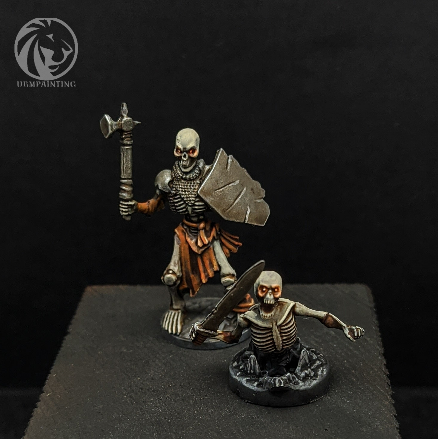 Zombies, Skeletons, Ghouls... 28mm - My, Desktop wargame, Painting miniatures, Miniature, Tabletop role-playing games, Board games, the walking Dead, Zombie, Vampires, Longpost