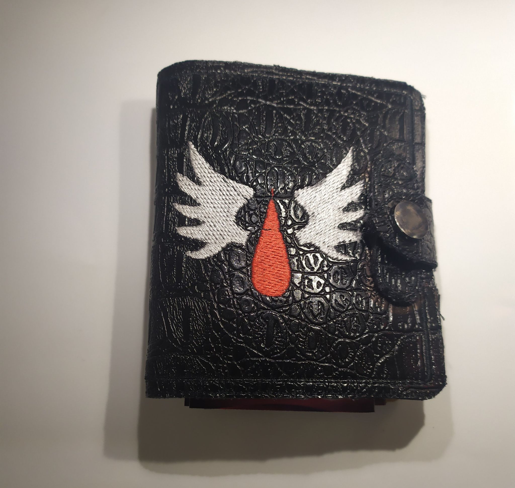 WH 40k embroidered item - My, Warhammer 40k, Machine embroidery, Wh other, Adeptus Mechanicus, Blood ravens, Longpost