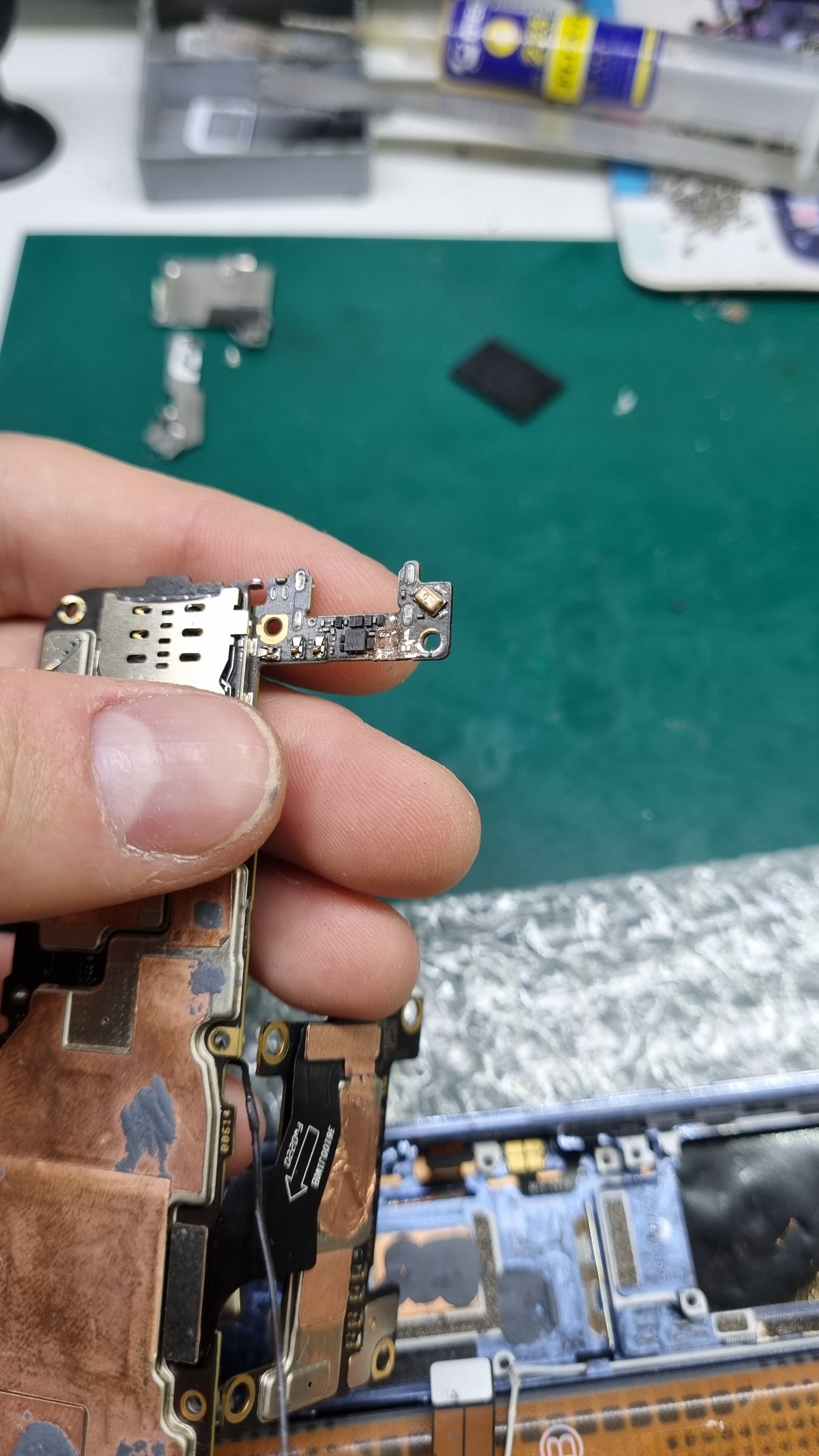 How not to charge your phone after water. - My, Moscow, Ремонт телефона, Xiaomi, Soldering, Recovery, Drowned, Longpost