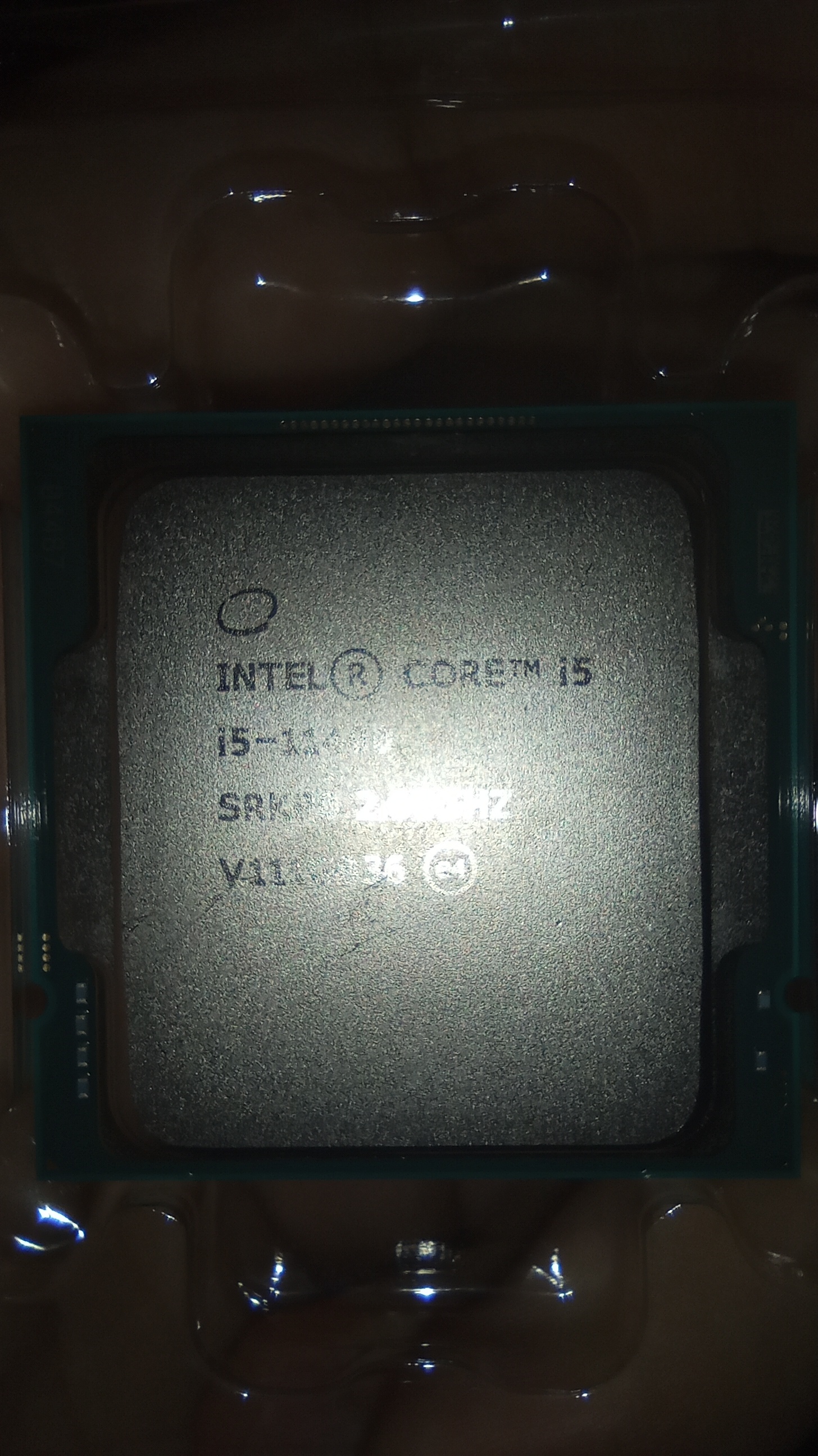 Scratches on a new processor from the store - CPU, Central processing unit, Longpost