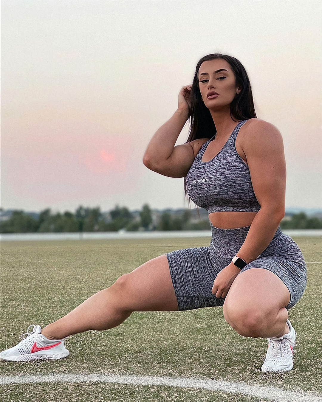 Kiki Vhyce (kikivhyce) - NSFW, Kiki Vhyce, Strong girl, Girls, The photo, Sports girls, Body-building, Bodybuilders, Longpost