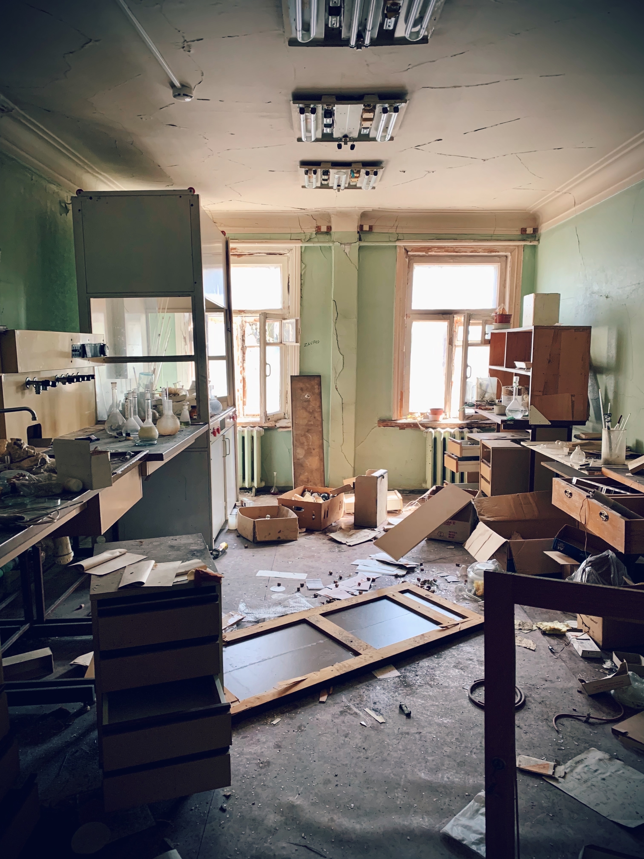 Abandoned crop laboratory. Moscow - My, Abandoned, Hopelessness, Laboratory, Longpost