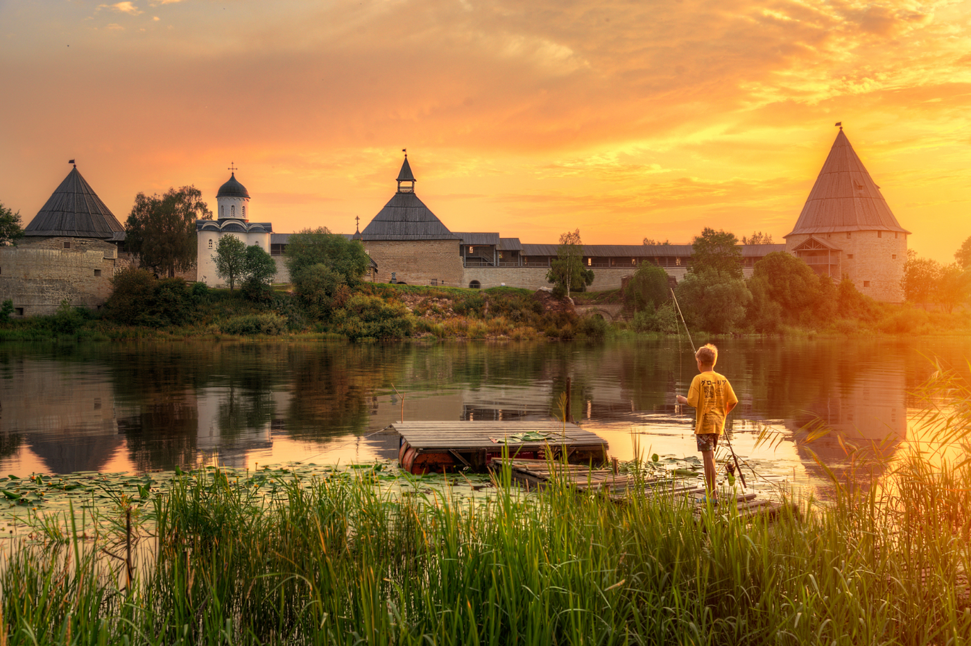 Where does childhood go? - The photo, Nature, Fishing, Childhood