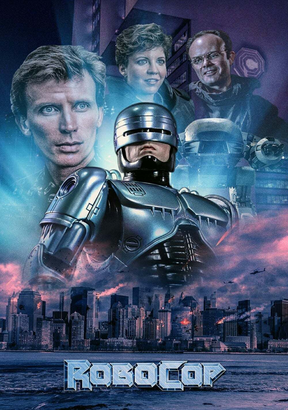 Robocop movie posters - Poster, Movies, Robocop, Robocop 2, Longpost