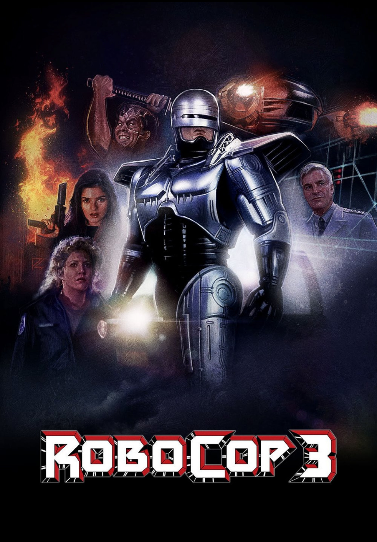 Robocop movie posters - Poster, Movies, Robocop, Robocop 2, Longpost