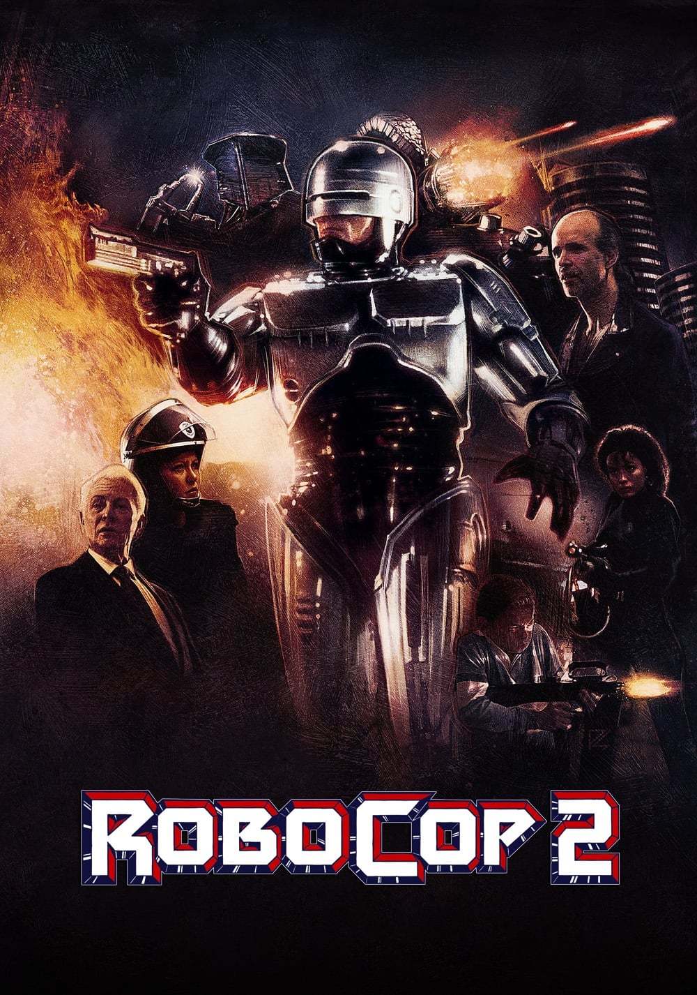 Robocop movie posters - Poster, Movies, Robocop, Robocop 2, Longpost