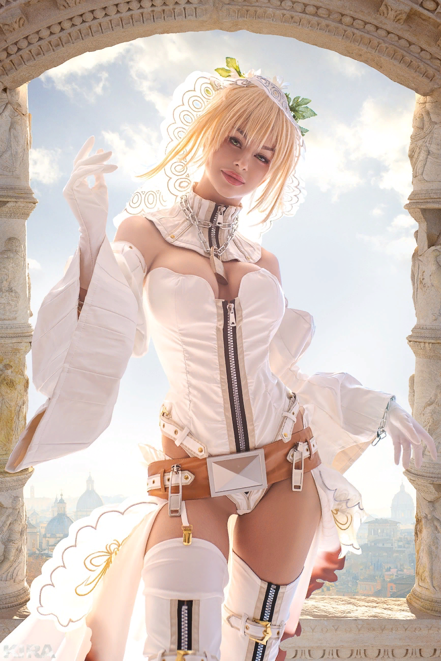 Nero Claudius - Косплей, Fate Grand Order, Костюм, Игры, Фотография, Длиннопост, Nero Claudius, Kmitenkova_photoarts, NSFW