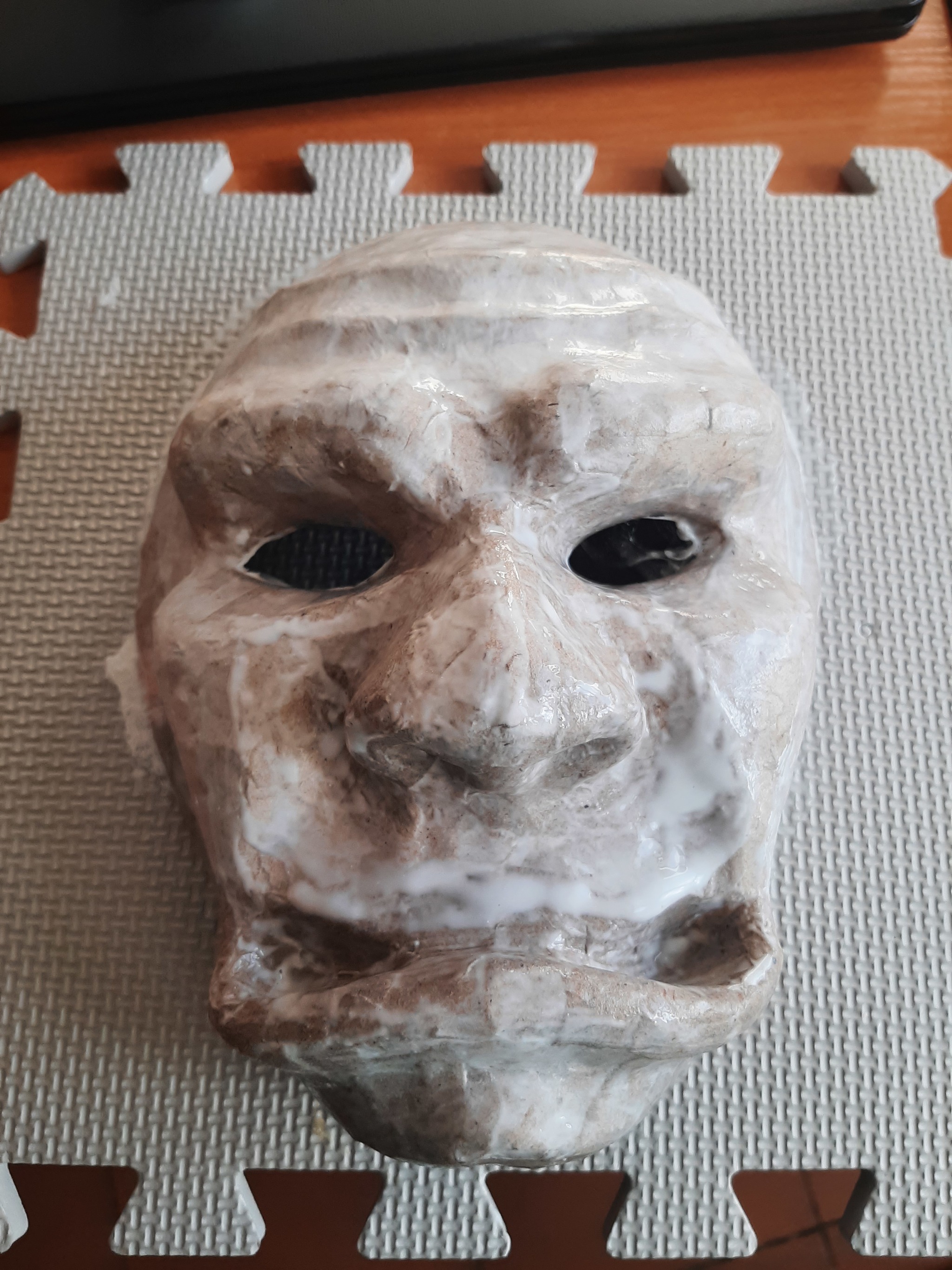 Orc mask for PRI Warcraft - My, Craft, Warcraft, Role-playing games, Longpost