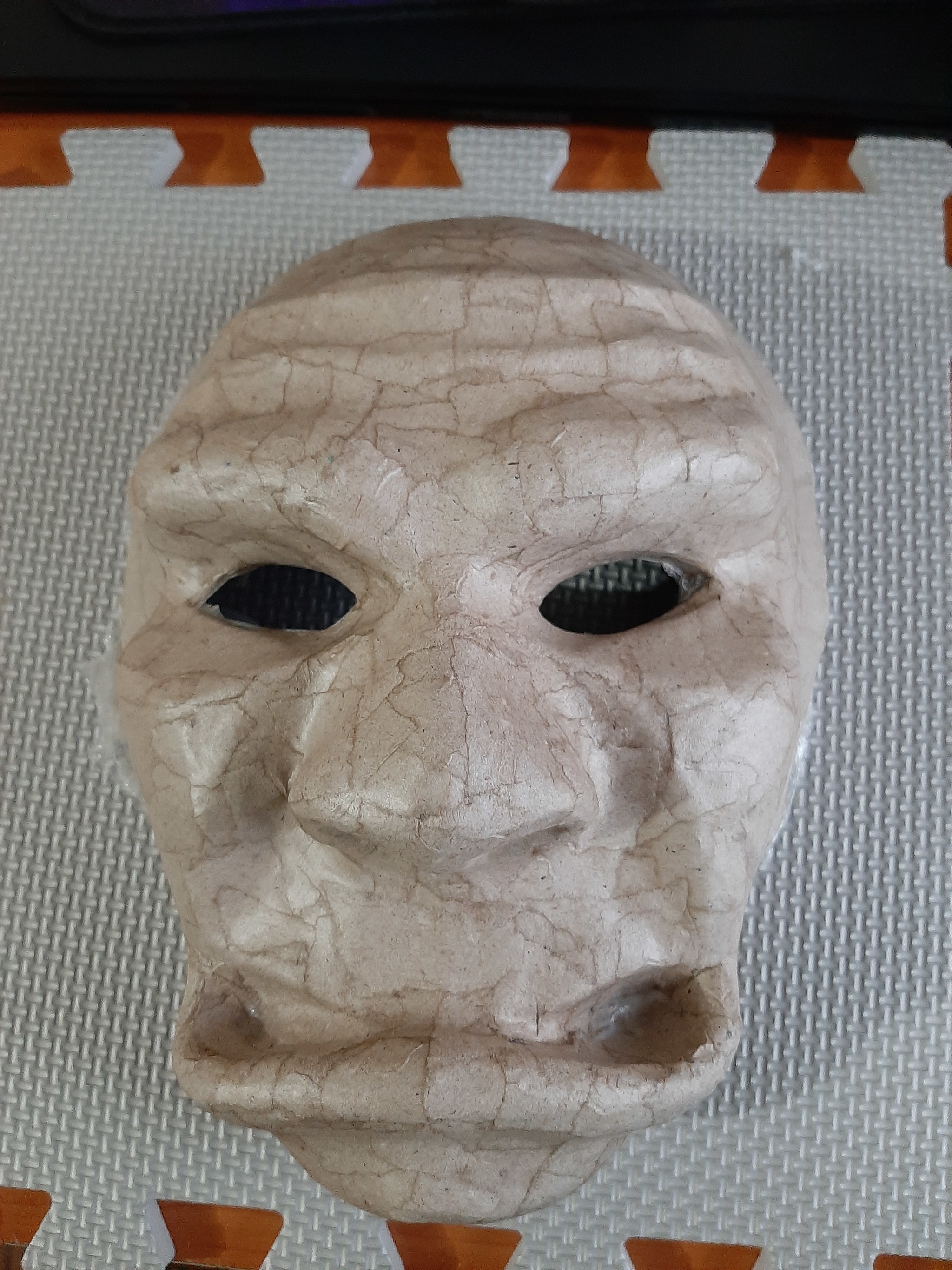 Orc mask for PRI Warcraft - My, Craft, Warcraft, Role-playing games, Longpost