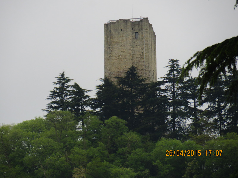 We wander through the Middle Ages. Baradello Castle (Castello Baradello) - My, Locks, Middle Ages, Story, Italy, Como, Longpost