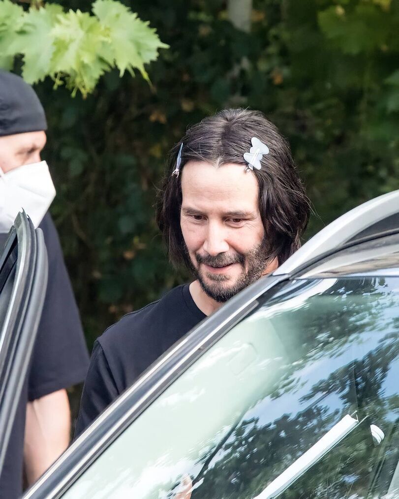 This is how they leave the Matrix - Keanu Reeves, Actors and actresses, Barrette, Celebrities