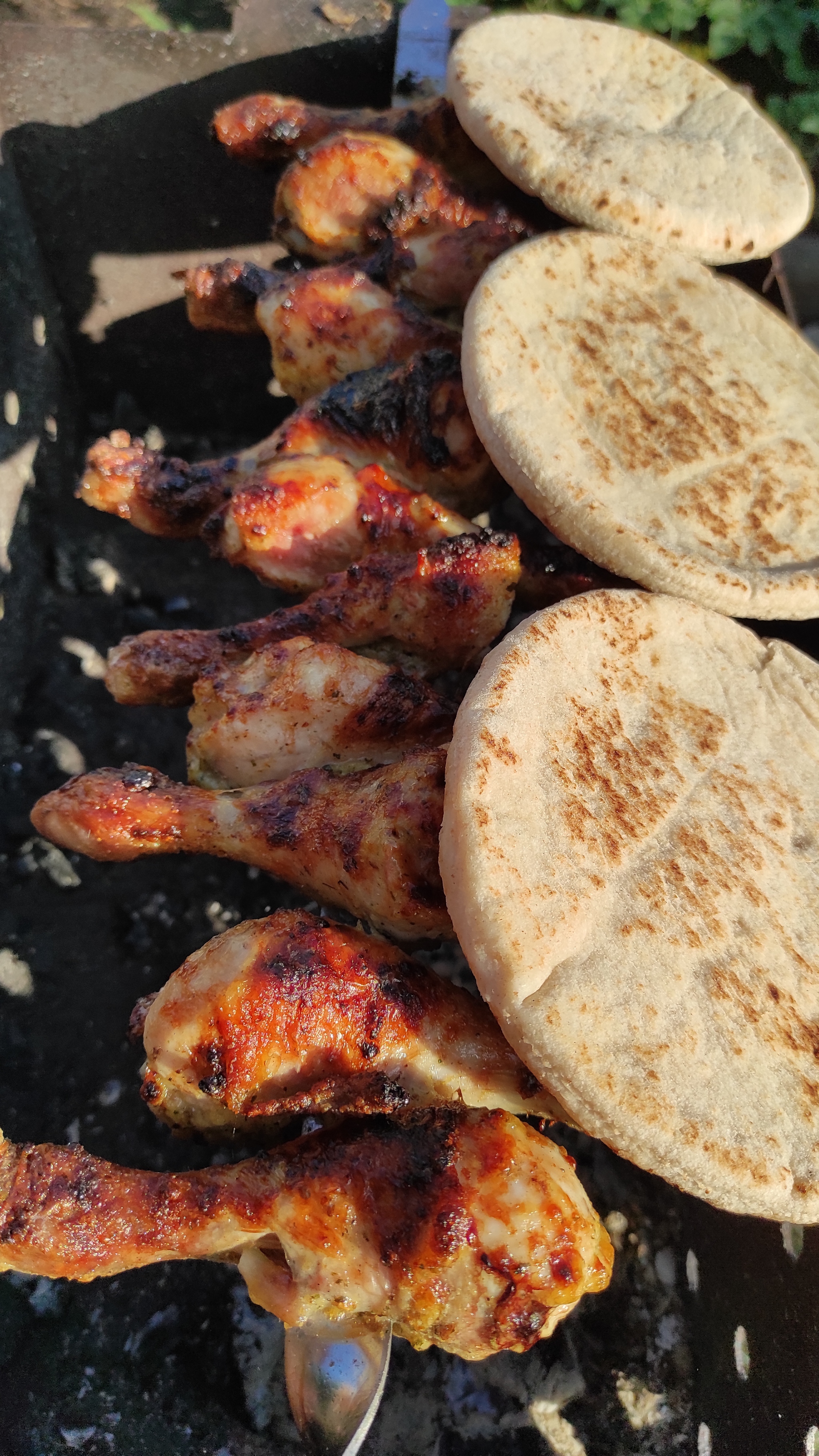 Simply chicken thighs - Brazier, Grilled chicken, Grill, Recipe, Video, Longpost