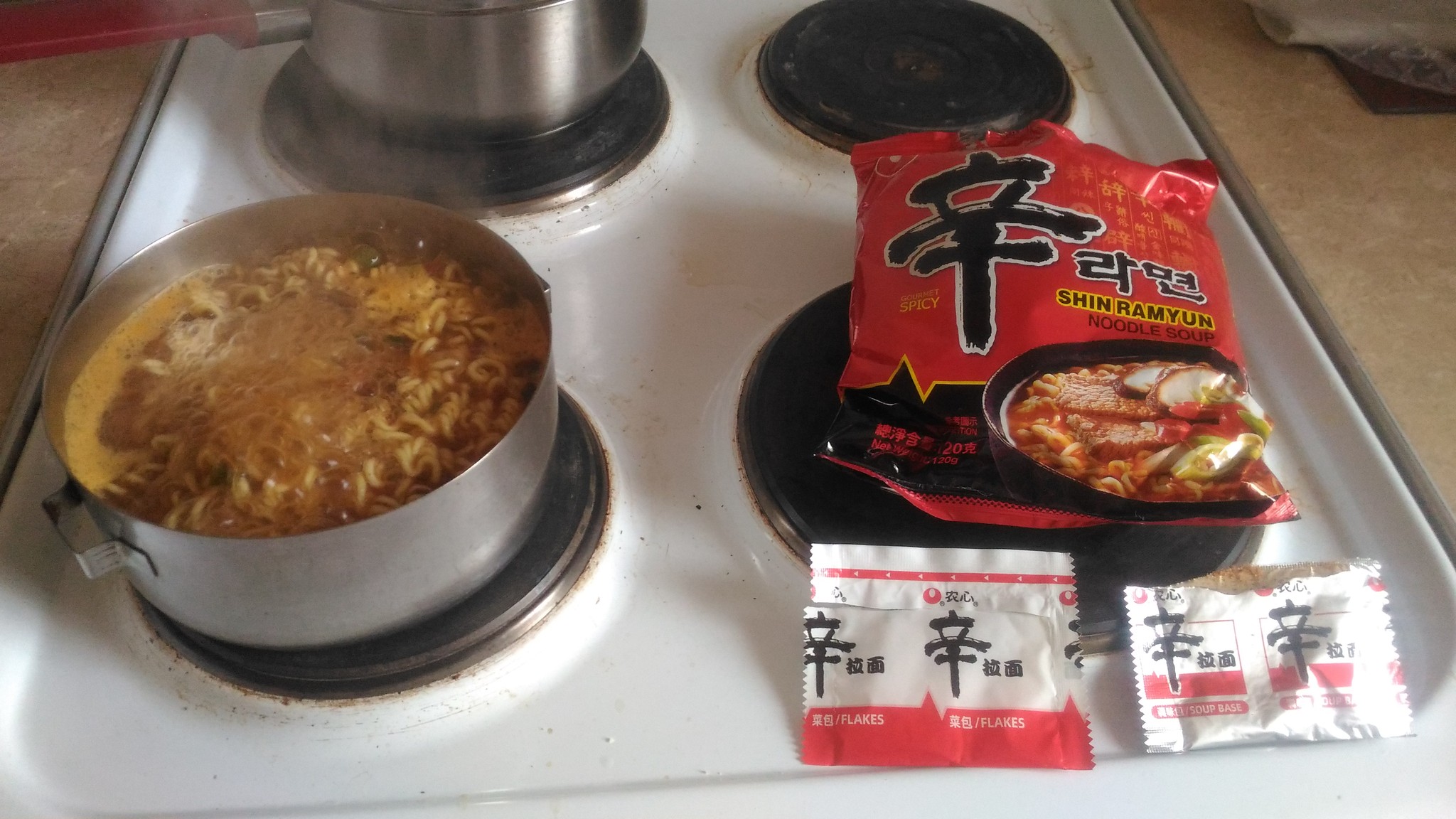 Shin Ramyun by Nongshim - My, Noodles, Chinese goods, Longpost, Doshirakology