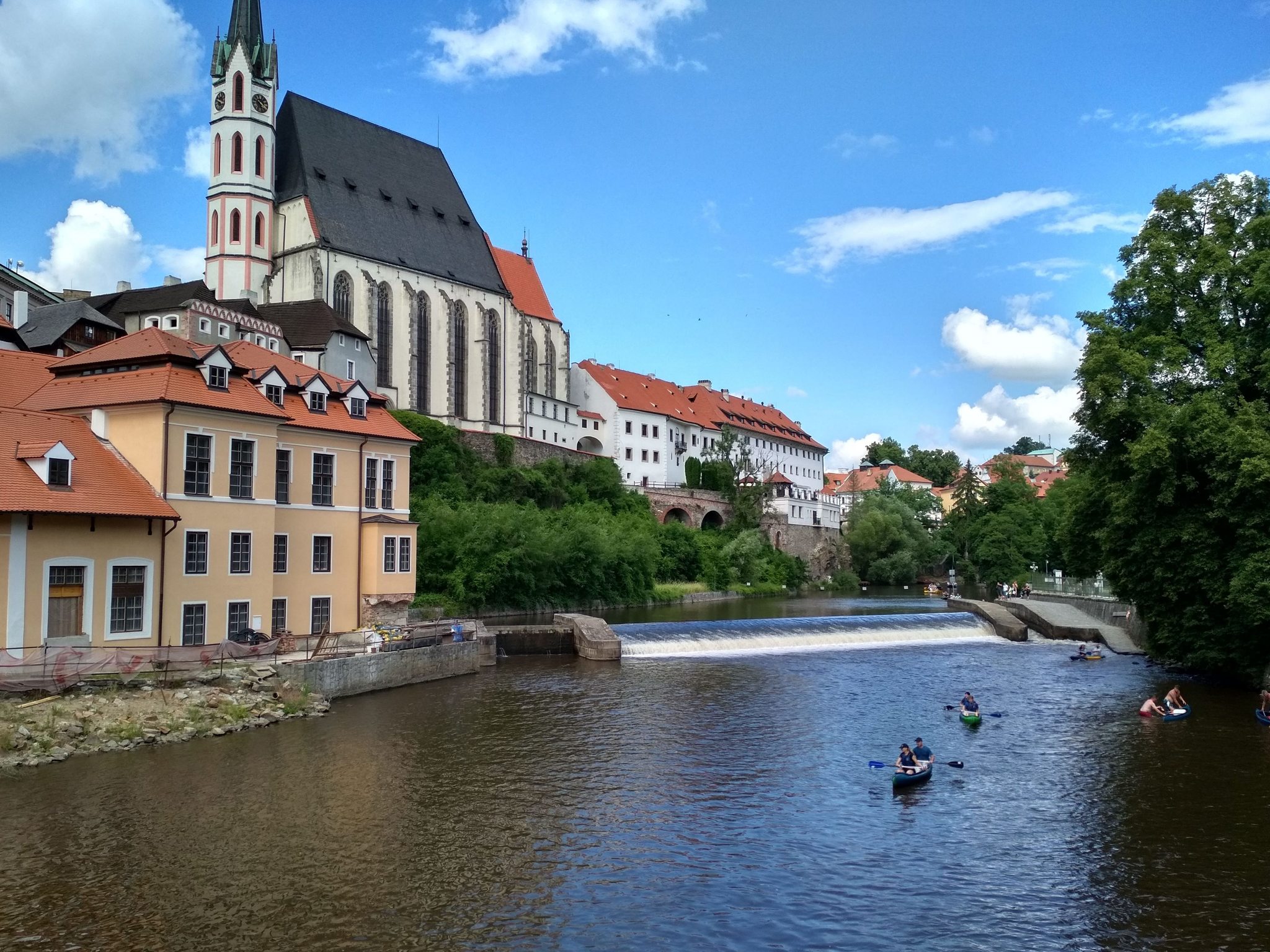 Krumlov - My, Town, Cesky Krumlov, Garden, Half-timbered, Renaissance, Longpost