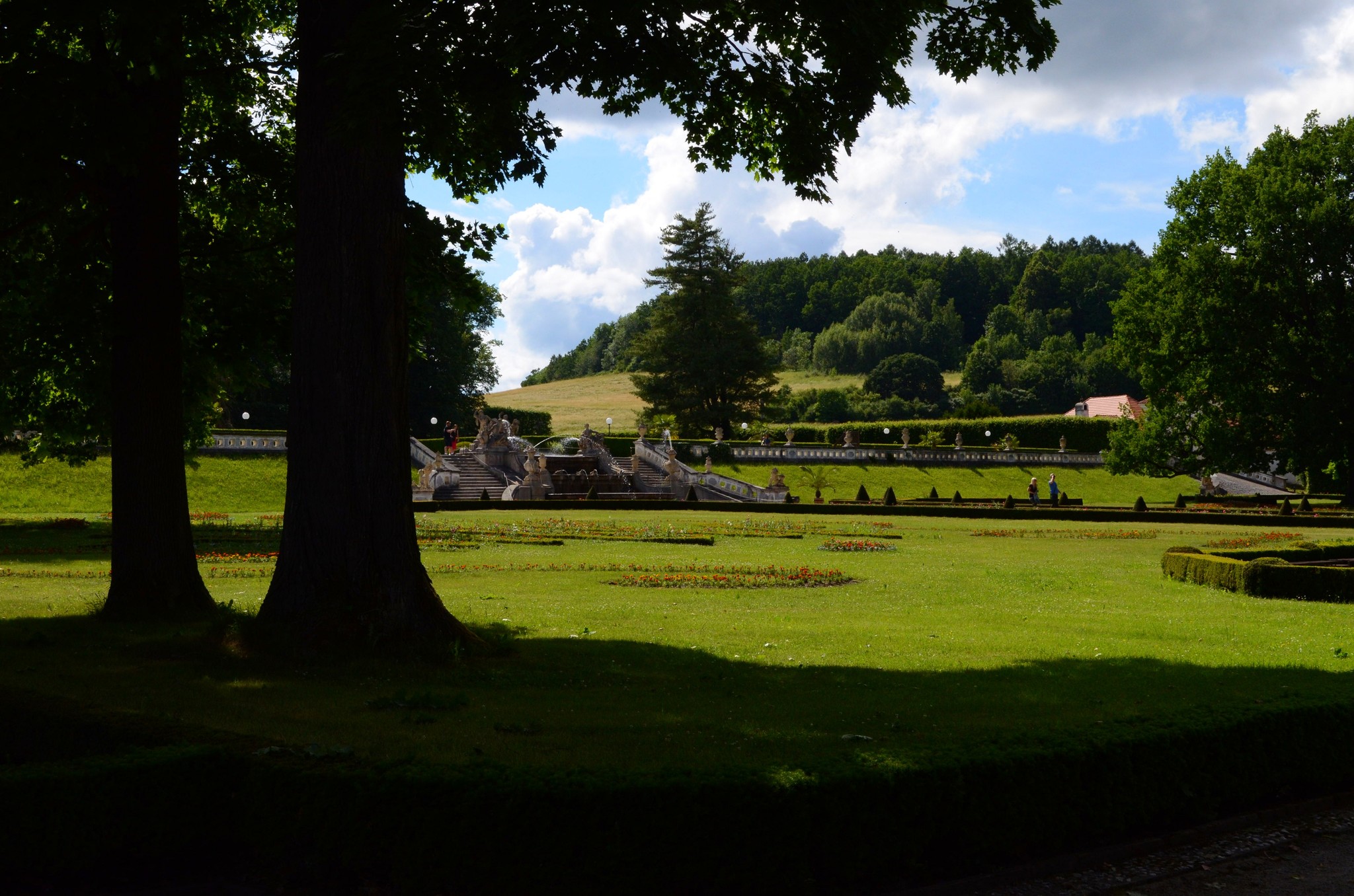 Krumlov - My, Town, Cesky Krumlov, Garden, Half-timbered, Renaissance, Longpost