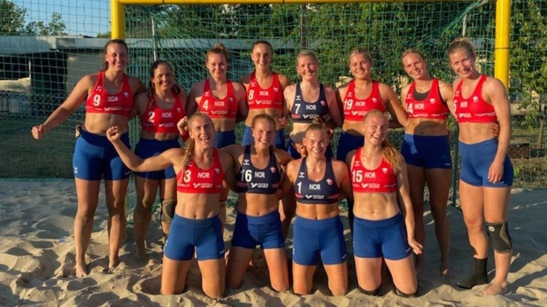 Norwegian beach handball team fined for refusing to play in bikinis - Handball, Beach Handball, Norway, Sport, Bikini, Sports uniform, Longpost