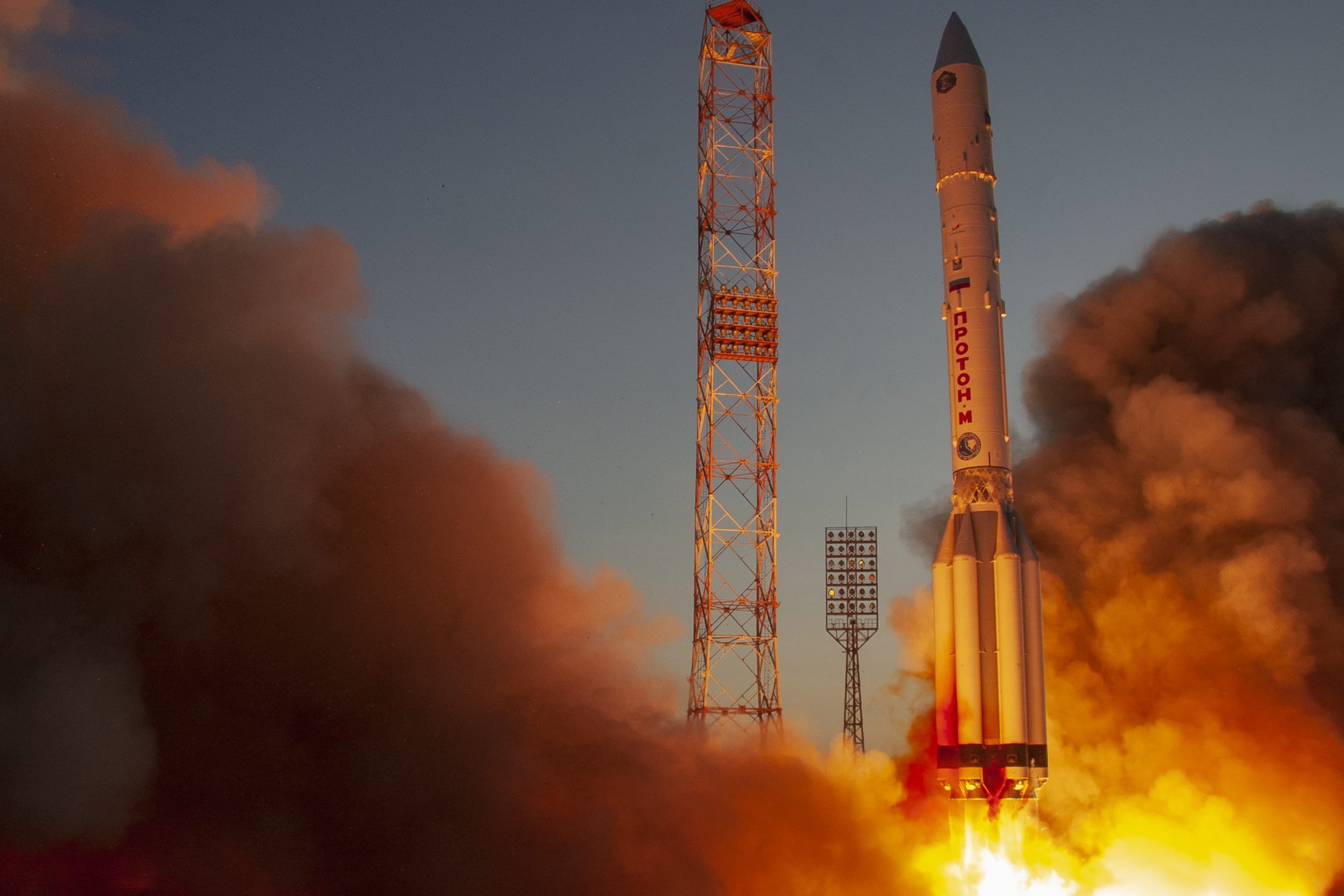 Launch of Proton-M - The photo, Baikonur, Proton-m