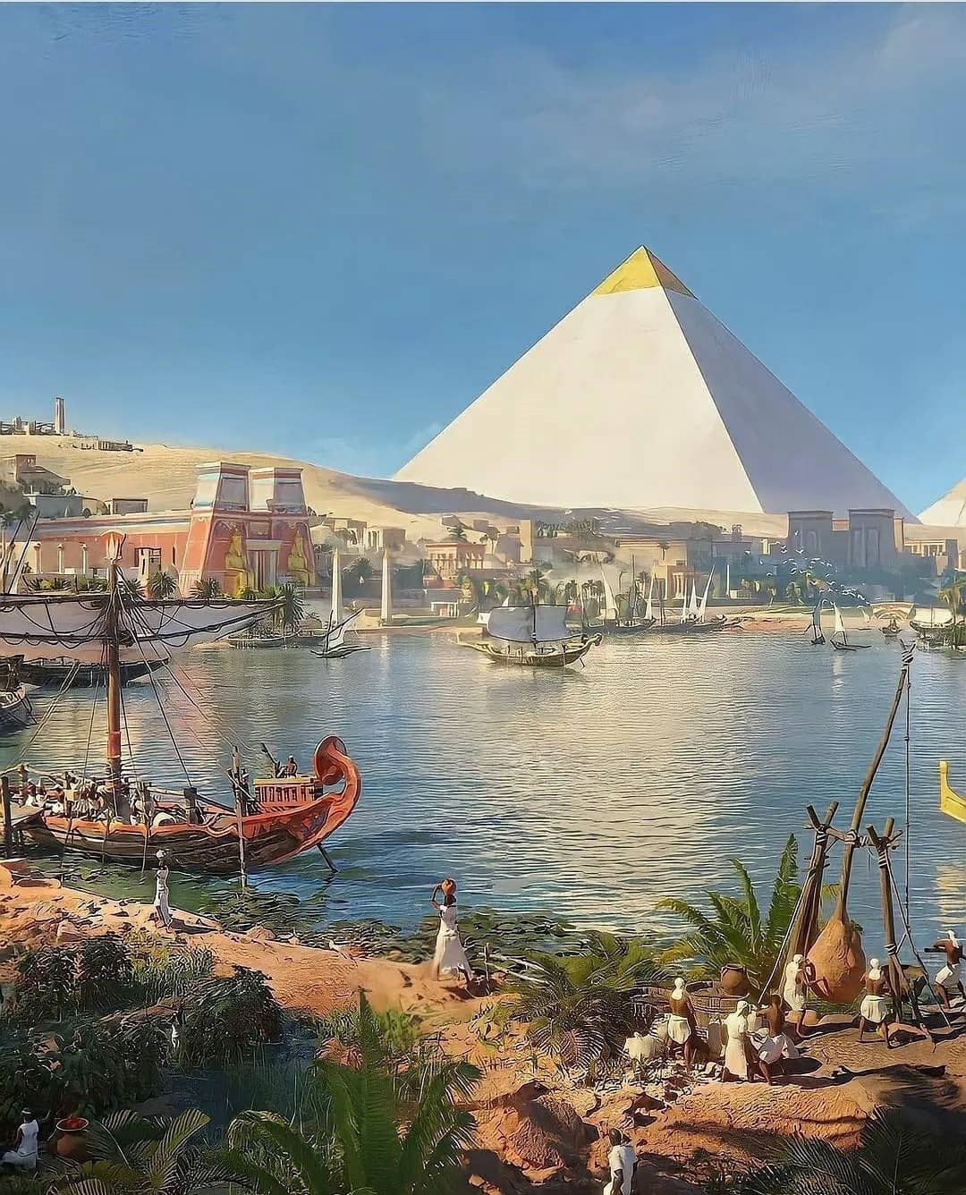 Giza 4600 years ago - Ancient Egypt, Story, Images