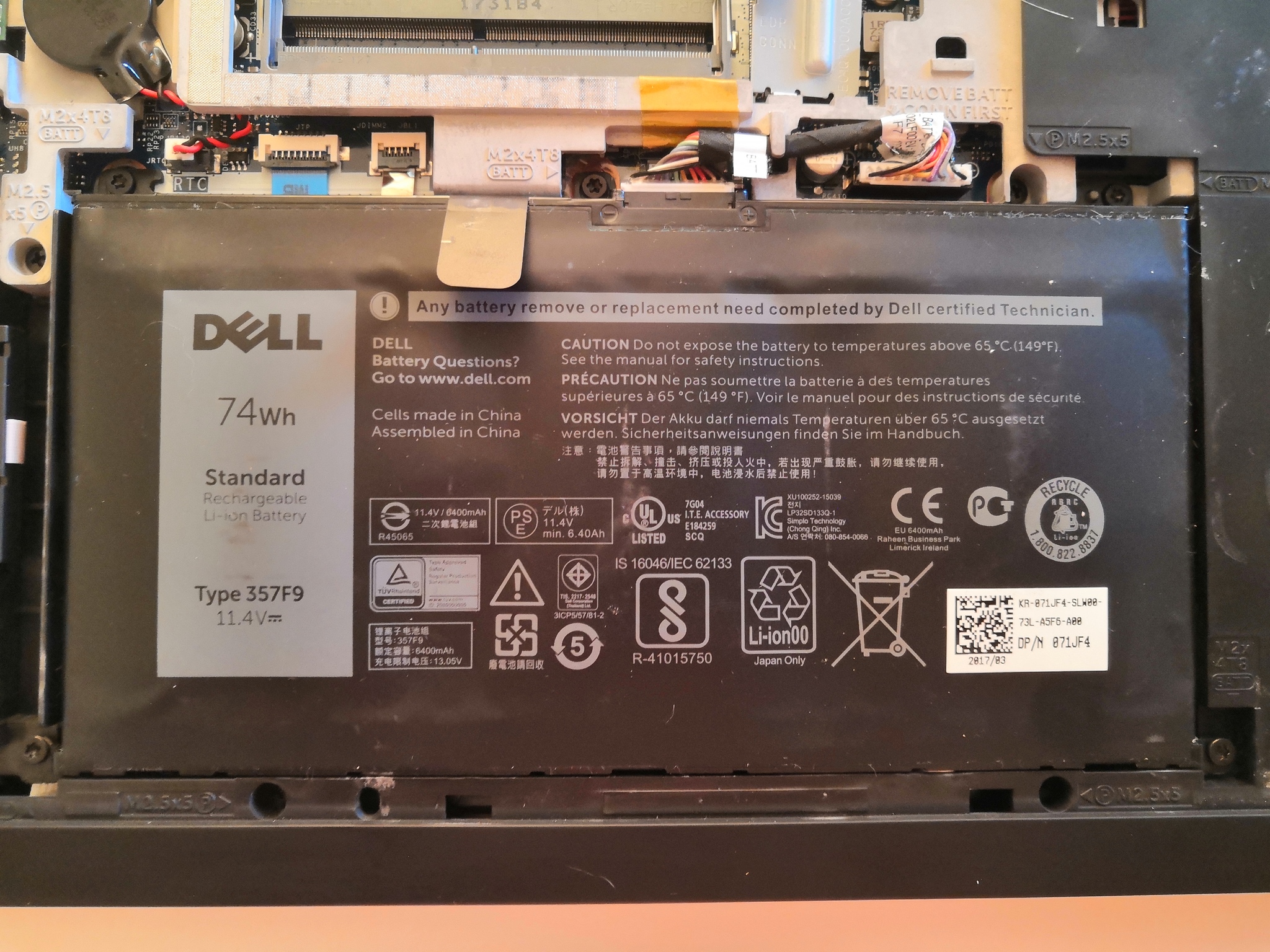 Help me choose a battery for Inspiron 15 7000 Gaming - My, Dell, Lithium Ion Batteries, Need help with repair, Laptop Repair