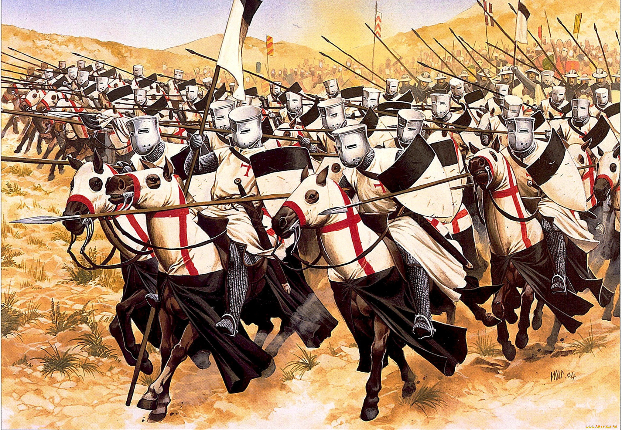 The battle of Hattin as it was. What if you became a crusader? - My, Crusaders, Crusade, Jerusalem, Saladin, Defeat, Mamkin crusader, Story, Kingdom of Heaven, , Middle Ages, Baron, Video, Longpost