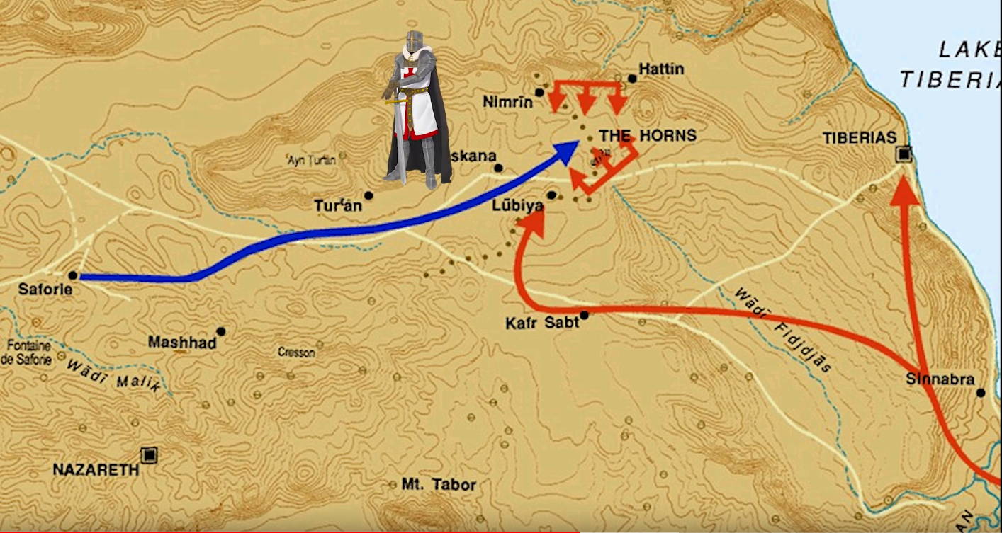 The battle of Hattin as it was. What if you became a crusader? - My, Crusaders, Crusade, Jerusalem, Saladin, Defeat, Mamkin crusader, Story, Kingdom of Heaven, , Middle Ages, Baron, Video, Longpost