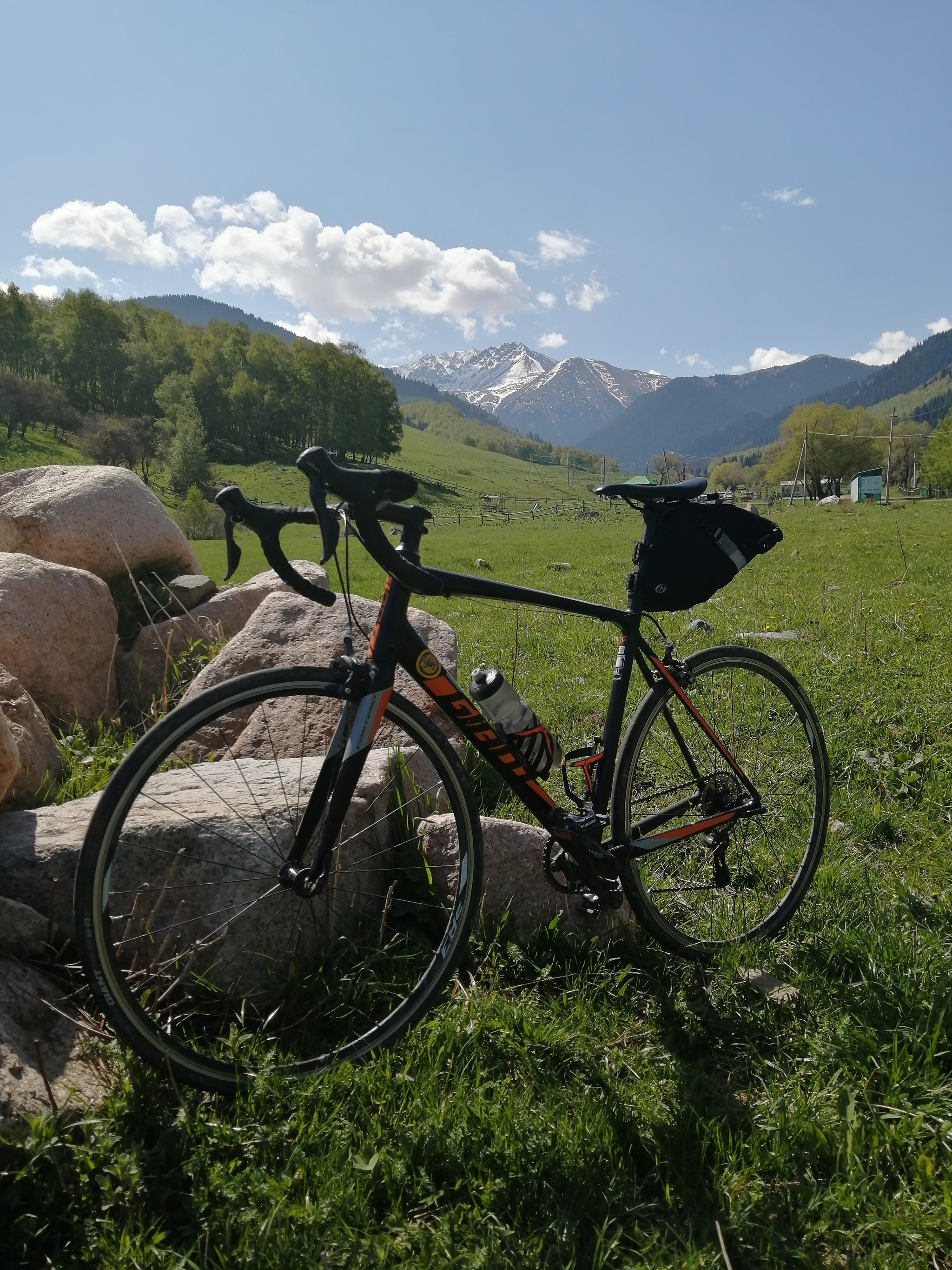 My psychotherapist, for a couple of years now - My, A bike, River, The mountains, Almaty, Pavlodar, Longpost