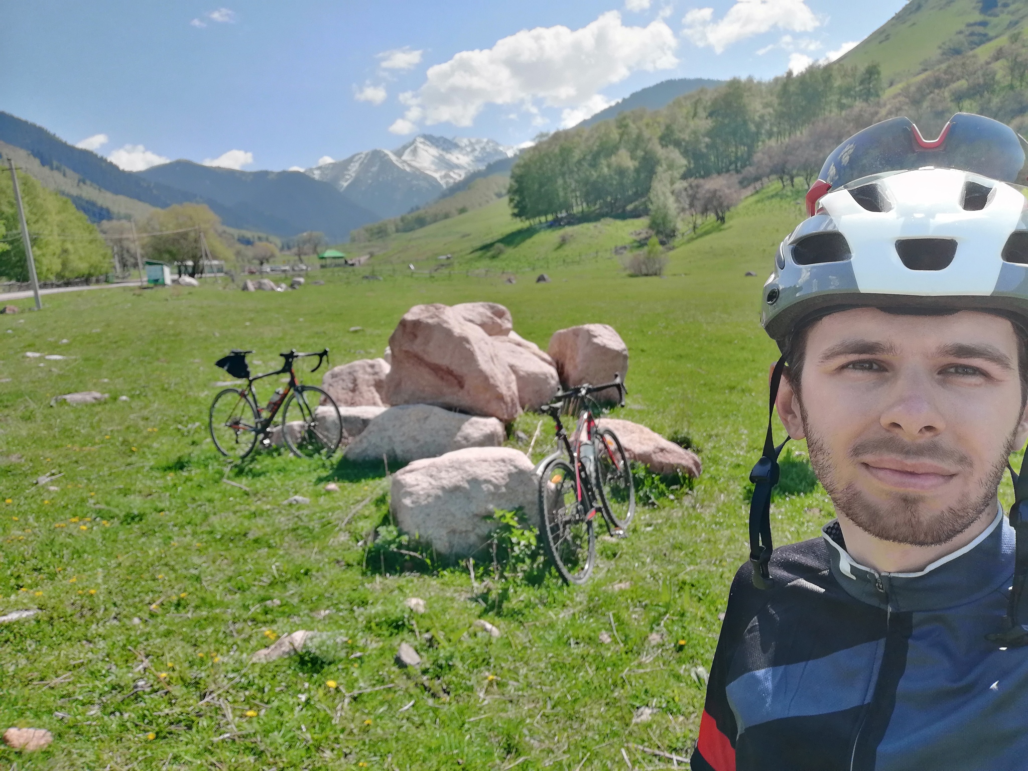 My psychotherapist, for a couple of years now - My, A bike, River, The mountains, Almaty, Pavlodar, Longpost