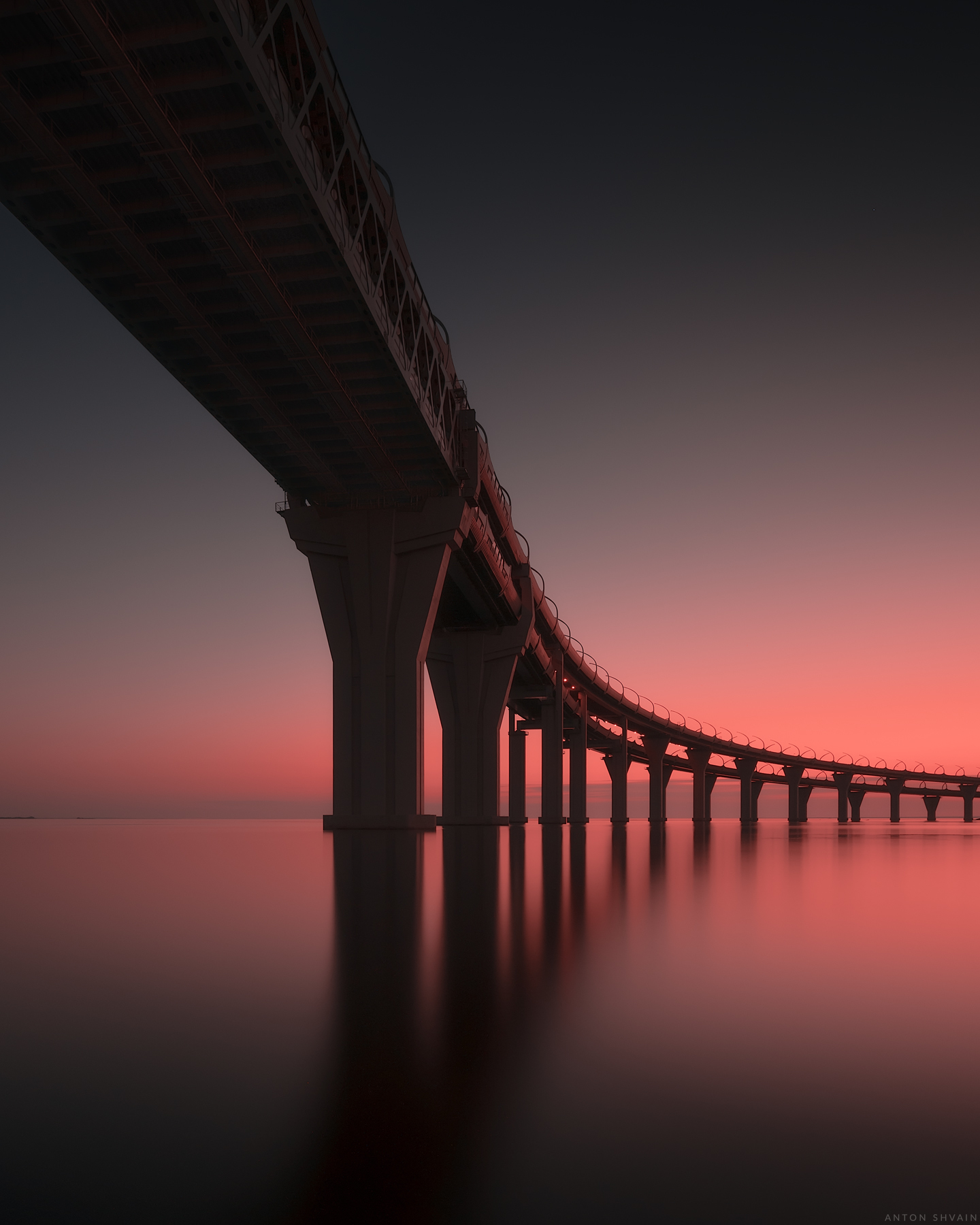 Highway - My, Town, Landscape, Saint Petersburg, Zsd, Night shooting, The photo, Travel across Russia