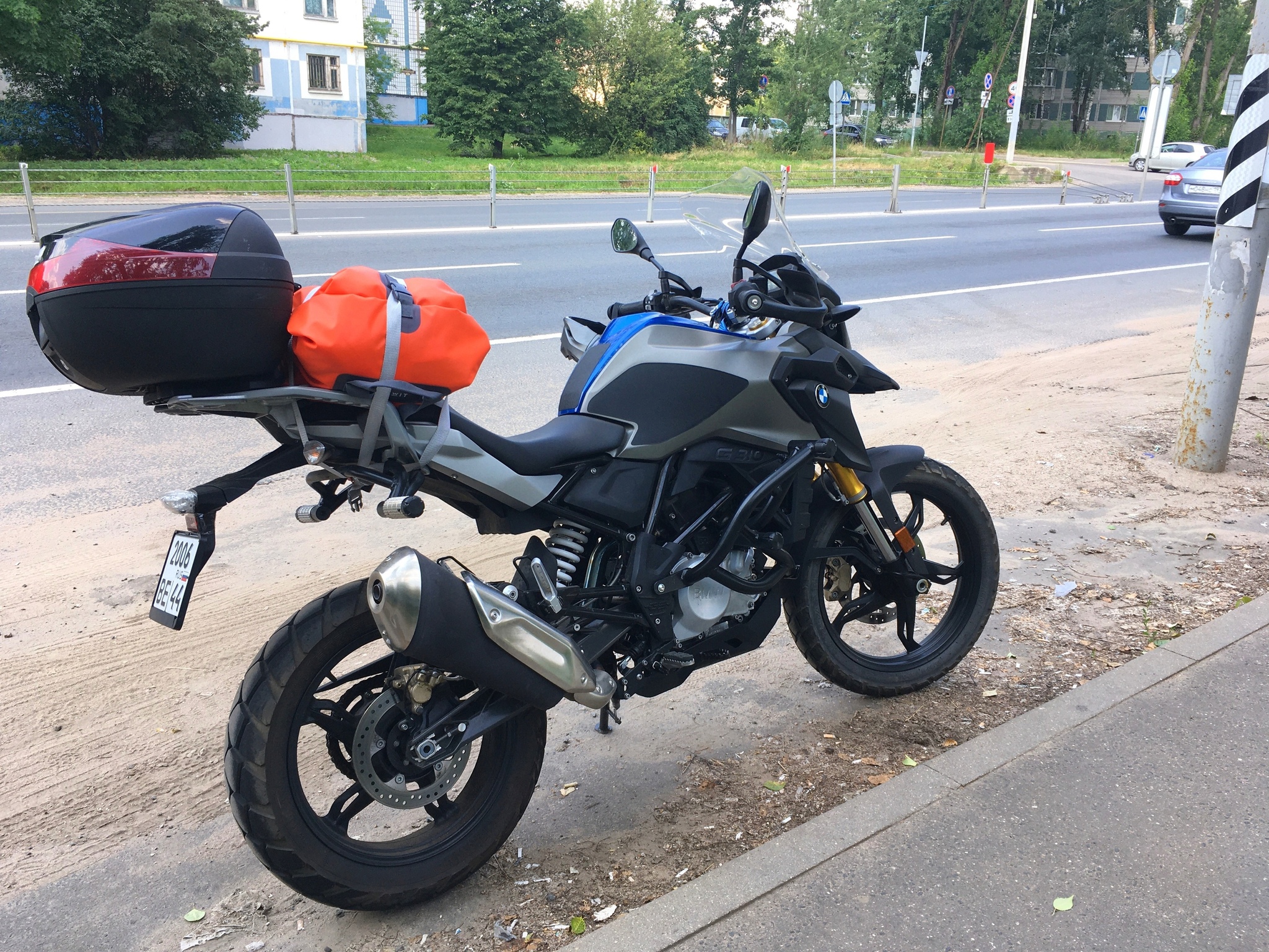 To Moscow. - My, Moto, Motorcycles, Travels, Longpost
