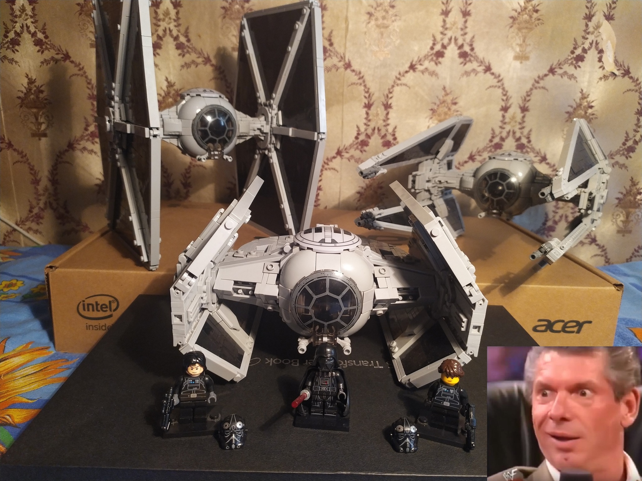 When dreams do not just become reality, but are embodied in the best possible way - My, Lego, Star Wars, TIE Fighter, t-65 X-Wing, Hobby, Moc, China, , , Bionicle, Longpost