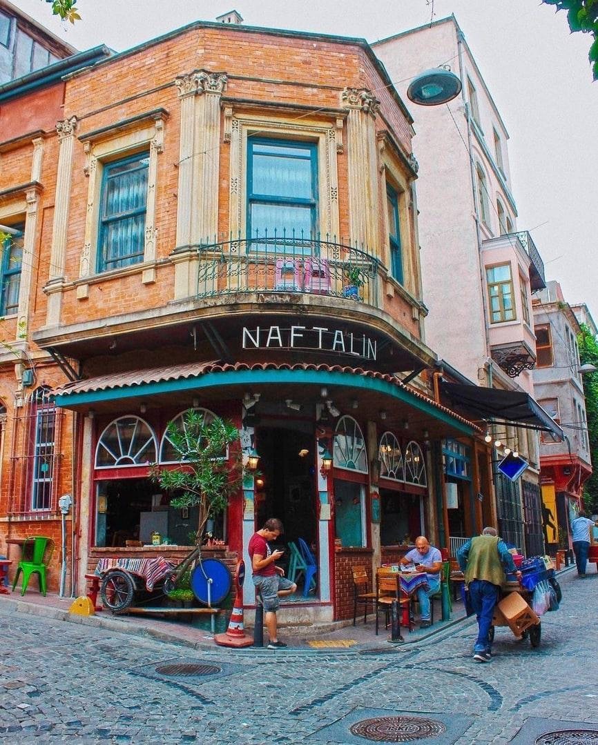 Cozy streets in Balat district, Istanbul, Turkey - Architecture, Turkey, Istanbul, The street, Cosiness, Rainbow, Multicolor, Longpost