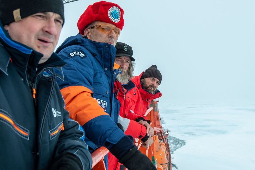 Fedor Konyukhov: a fresh lake is gradually forming around the tent, in fact, I am already in its center - Fedor konyukhov, Ecology, North Pole, Nature, The science, Video, Longpost