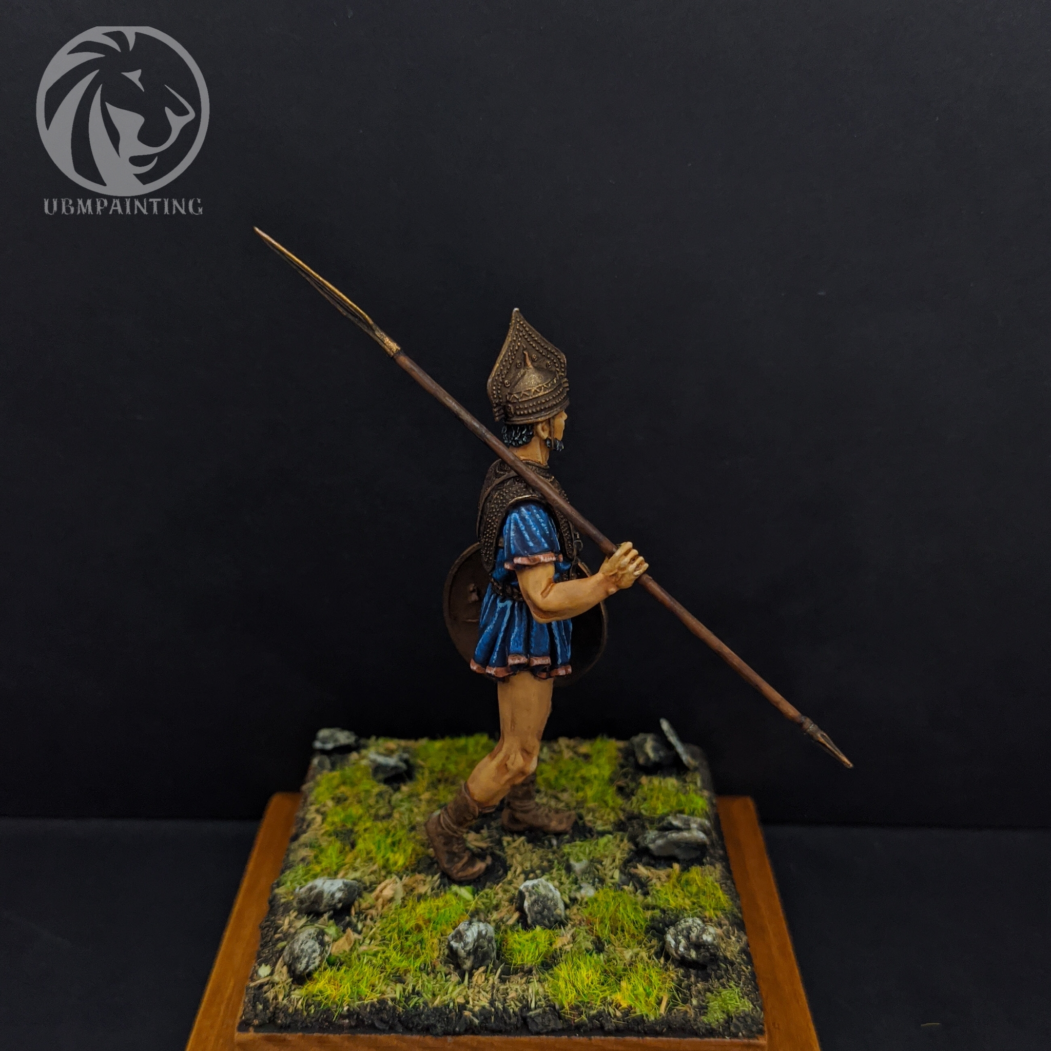 Ancient italic 54mm tin - My, Ancient Rome, The Roman Empire, Antiquity, Stand modeling, Modeling, Painting miniatures, Miniature, Tin soldiers, , Collecting, Collectible figurines, Longpost