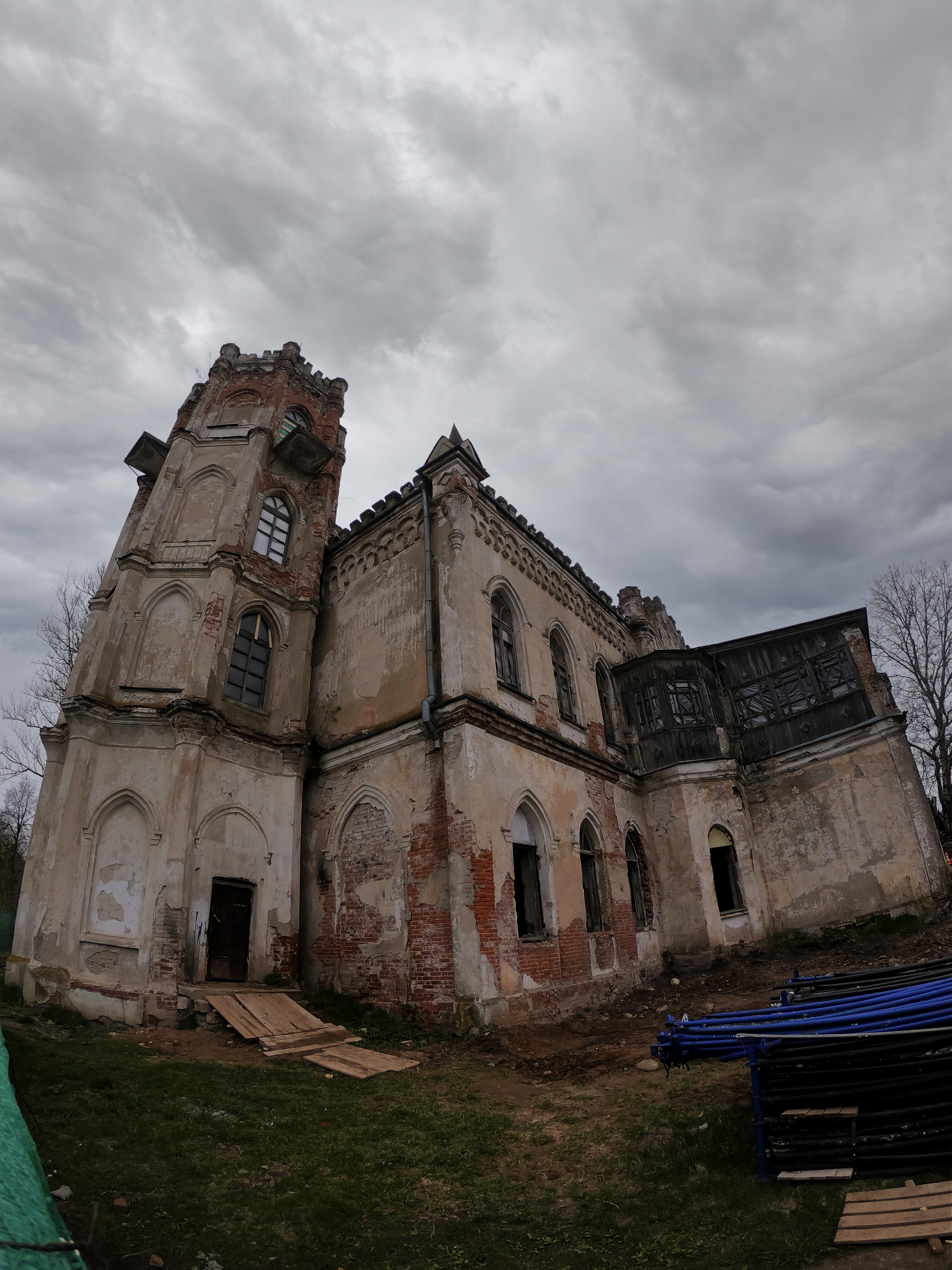 Abandoned estate Avchurino - My, Abandoned, Abandoned house, Manor, Urbanphoto, Urbanfact, Kaluga region, Longpost, The photo