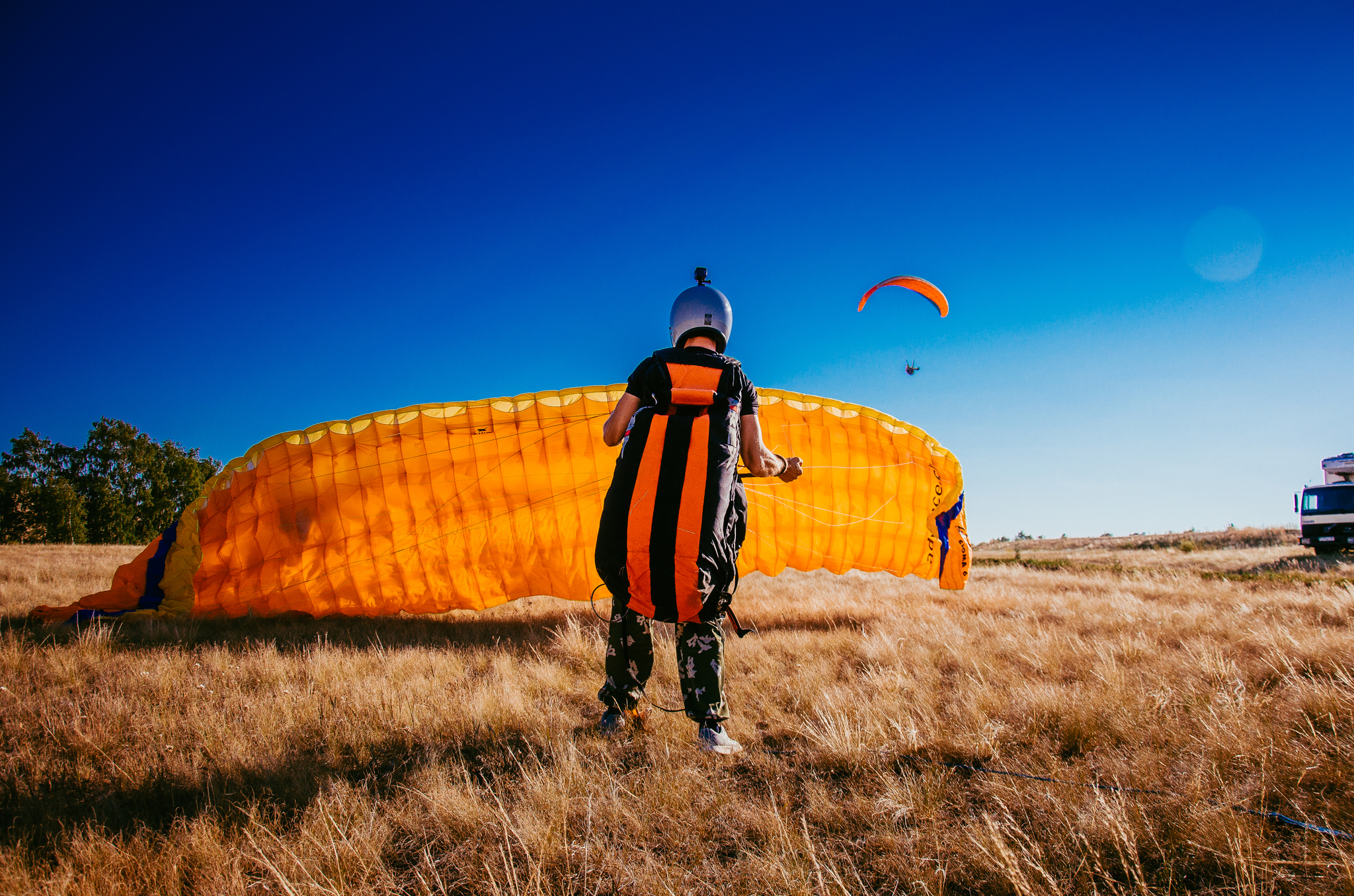 paragliders - My, Paragliding, Kazakhstan, The photo, Hobby, Nikon