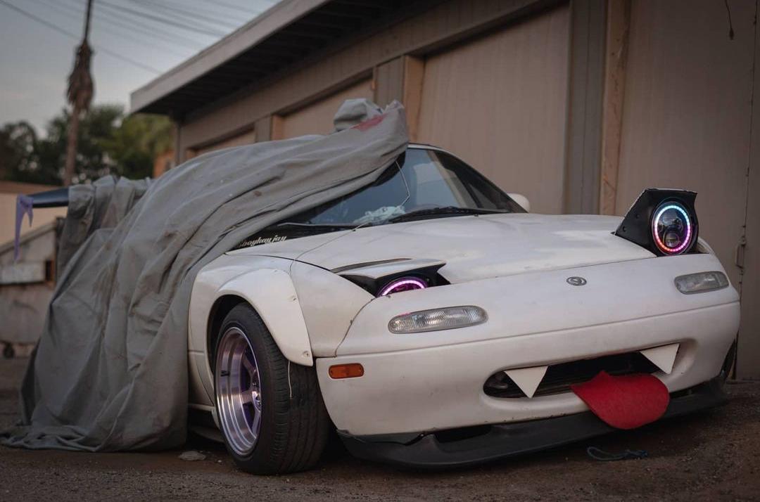 Sanya, are you okay? Are you okay, Sanya? - Sanya, Auto, Pareidolia, Mazda MX-5