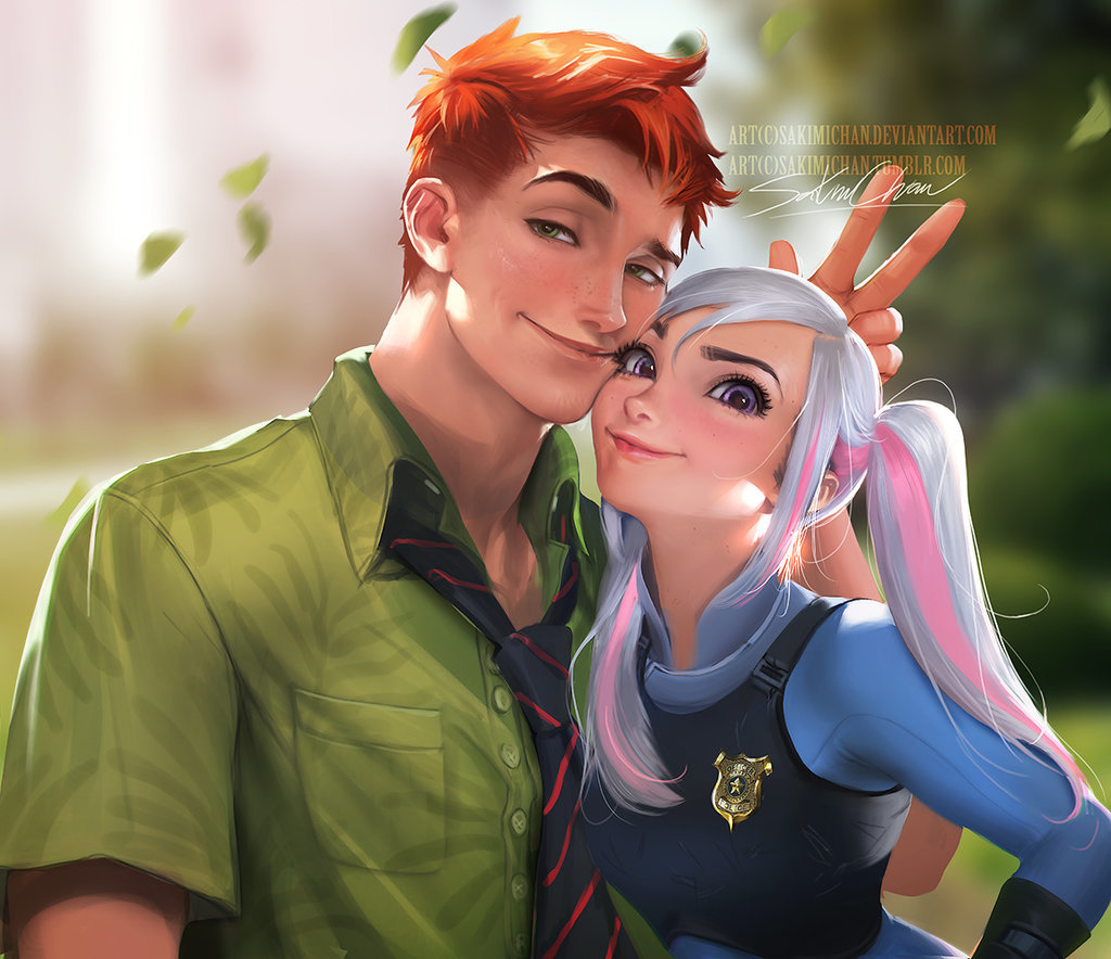 Humanization (not mine) - Humanization, Art, Anime, Monsters, Inc, Zootopia, Repeat, Longpost