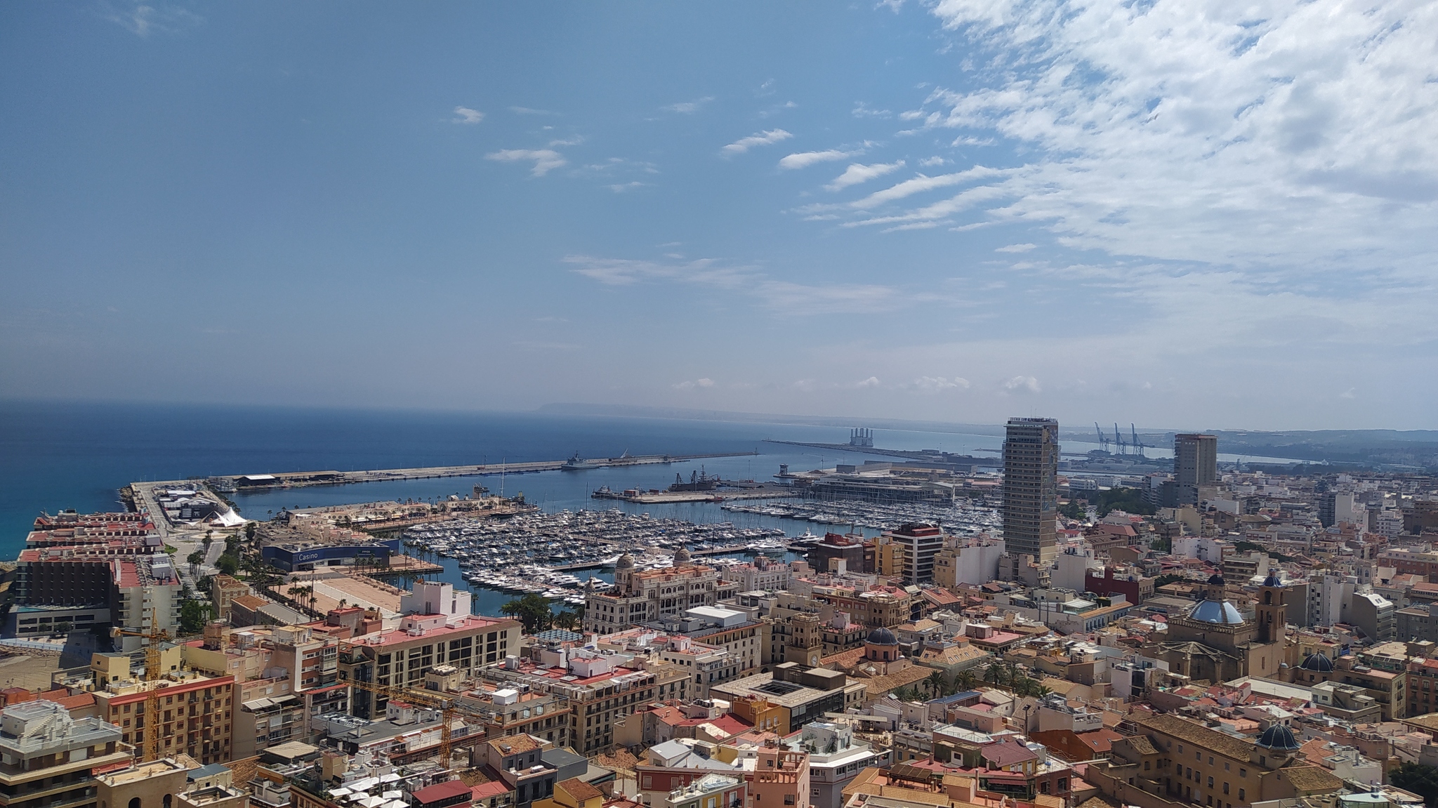 Spain, Alicante, Santa Barbara fortress and view from it - My, Spain, The photo, Fortress, Travels, The mountains, The park, Alicante, Longpost