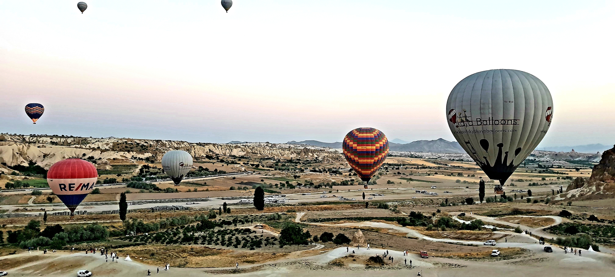 Flight over Cappadocia - My, Balloon, Flight, Cappadocia, Mobile photography, beauty, Sky, dawn, Turkey, Longpost