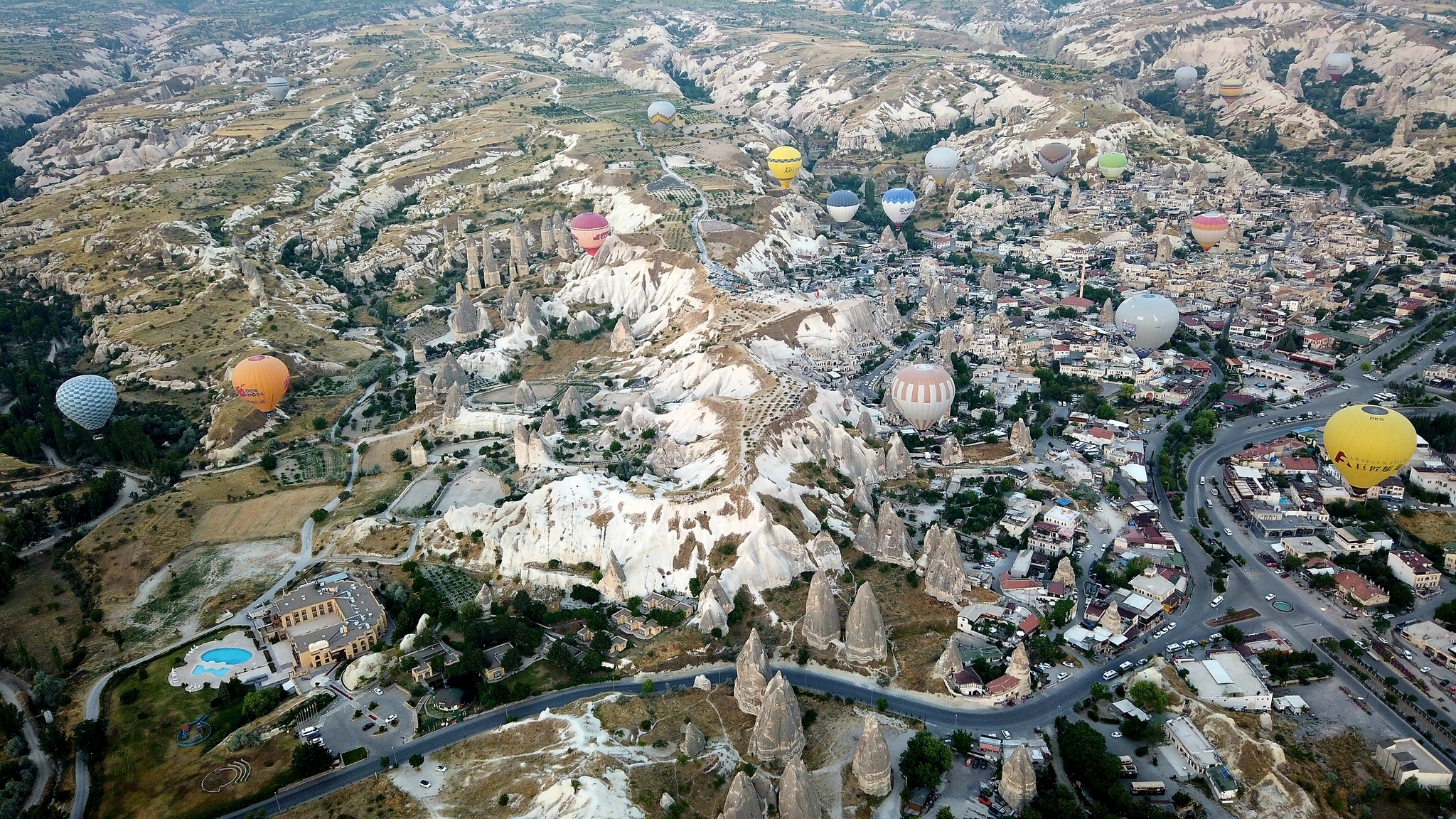 Flight over Cappadocia - My, Balloon, Flight, Cappadocia, Mobile photography, beauty, Sky, dawn, Turkey, Longpost