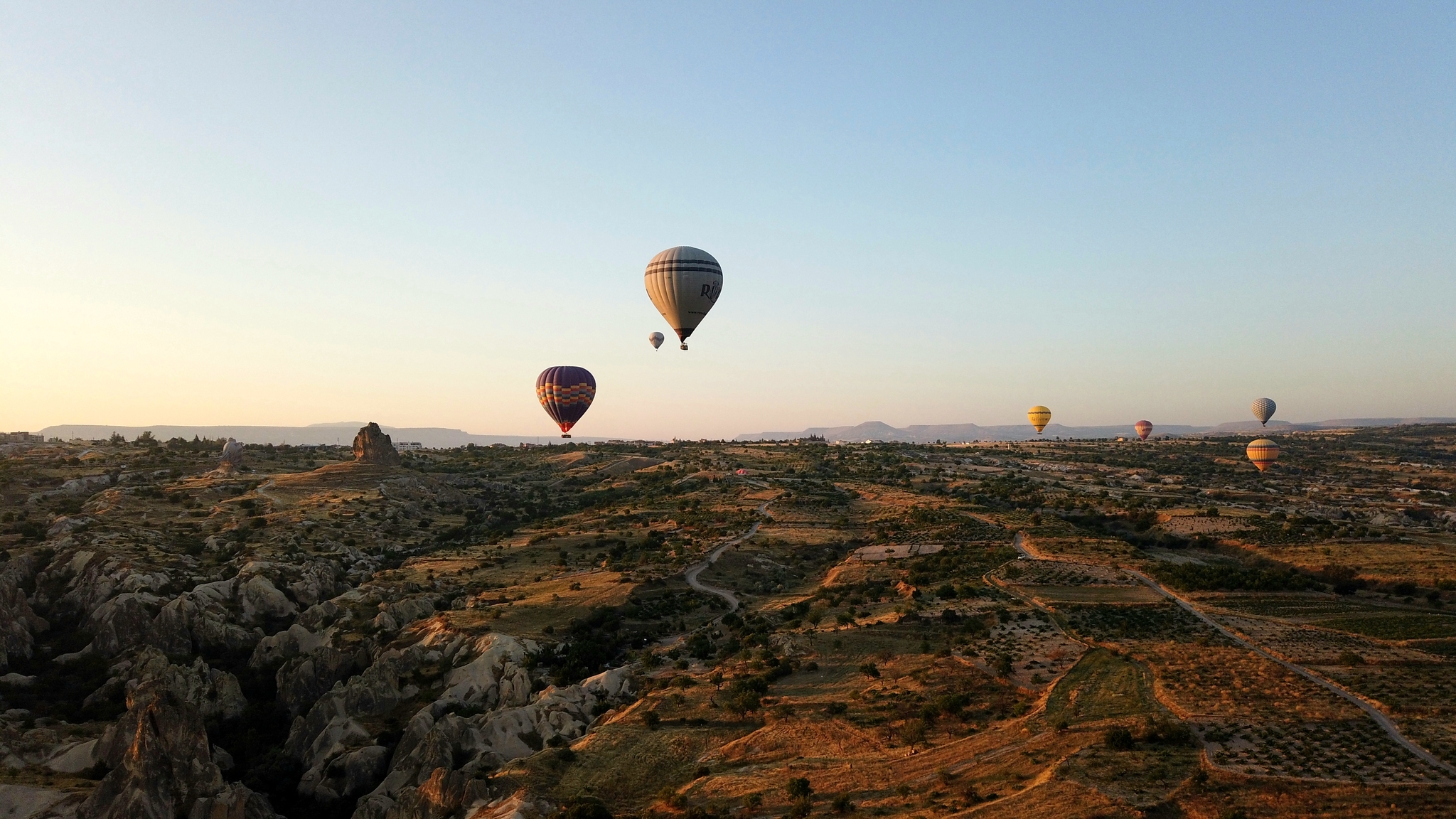 Flight over Cappadocia - My, Balloon, Flight, Cappadocia, Mobile photography, beauty, Sky, dawn, Turkey, Longpost