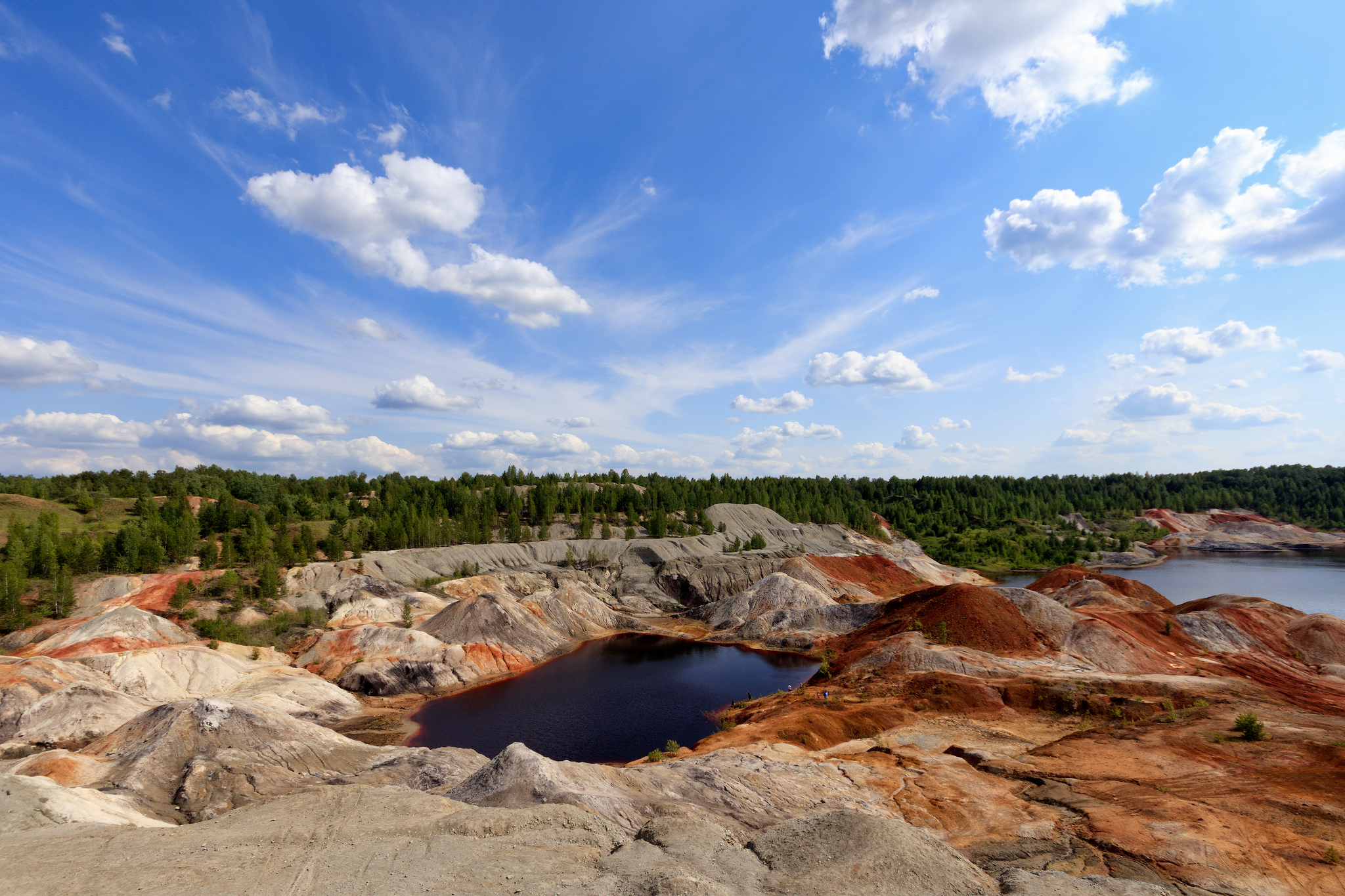 Ural Mars - a quarry for the extraction of refractory clay near Bogdanovich in the Sverdlovsk region - My, Career, Longpost, The photo