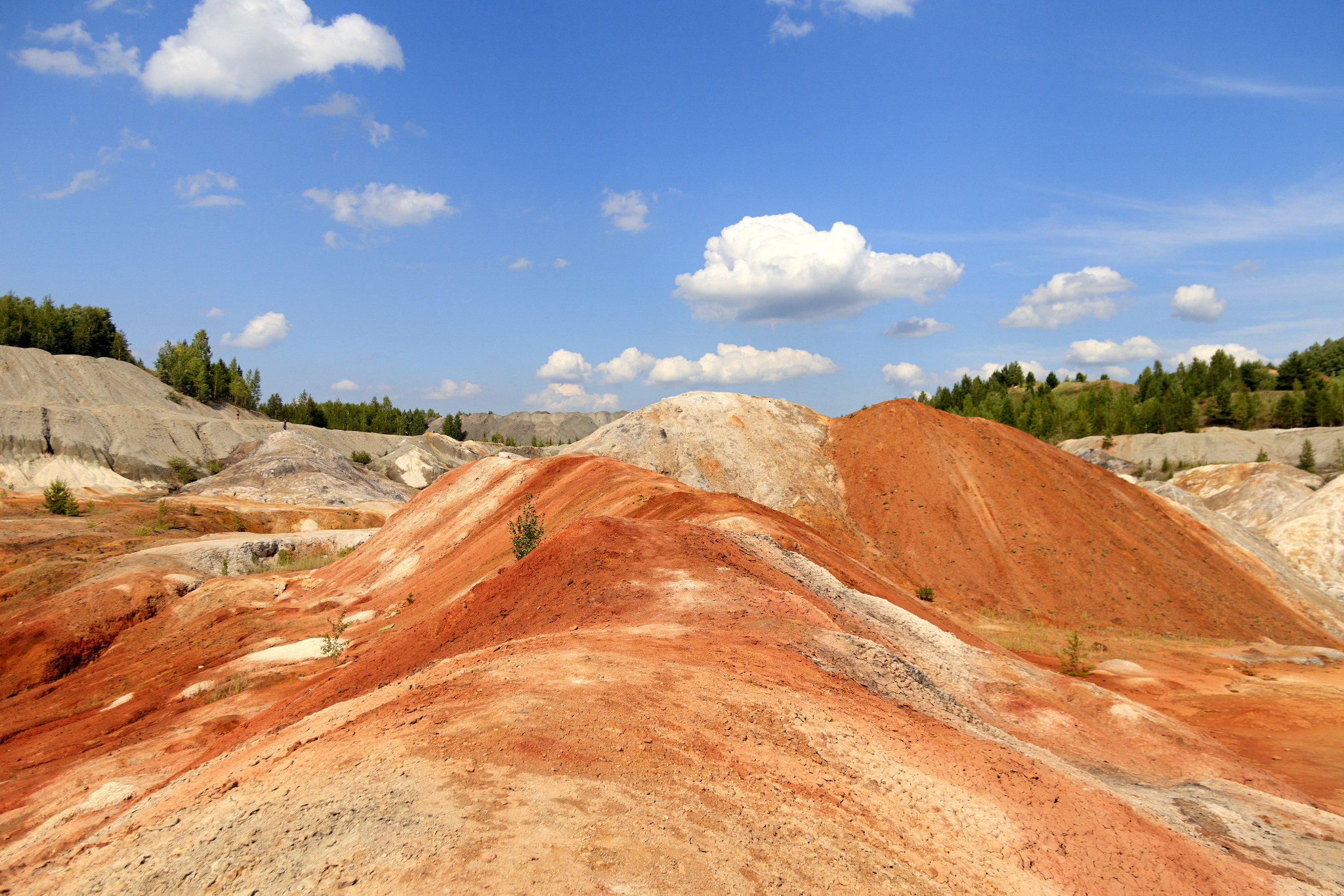 Ural Mars - a quarry for the extraction of refractory clay near Bogdanovich in the Sverdlovsk region - My, Career, Longpost, The photo