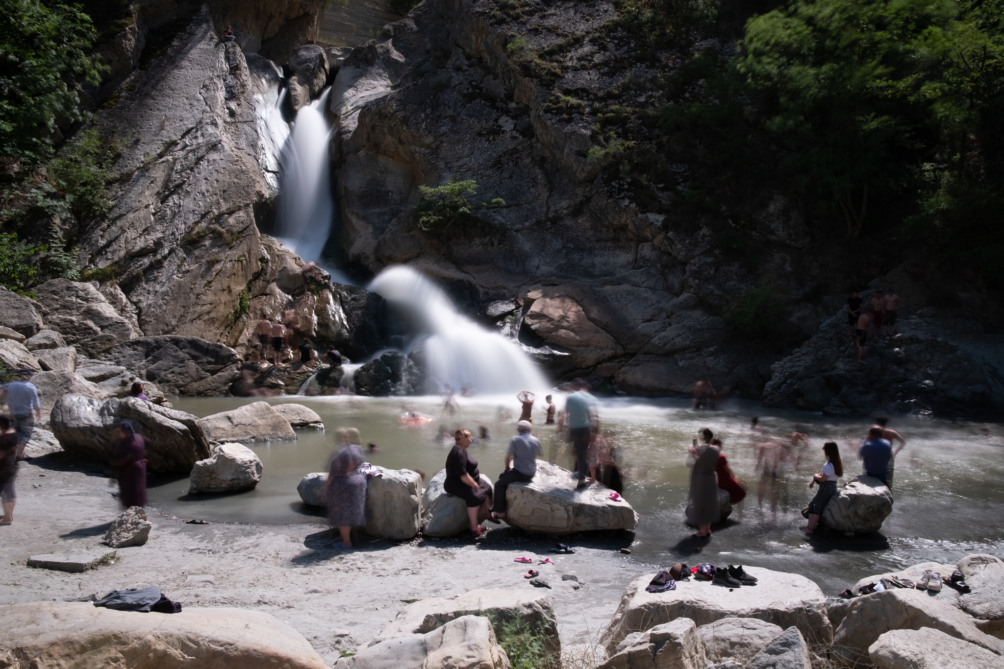 Водопад в Дербенте