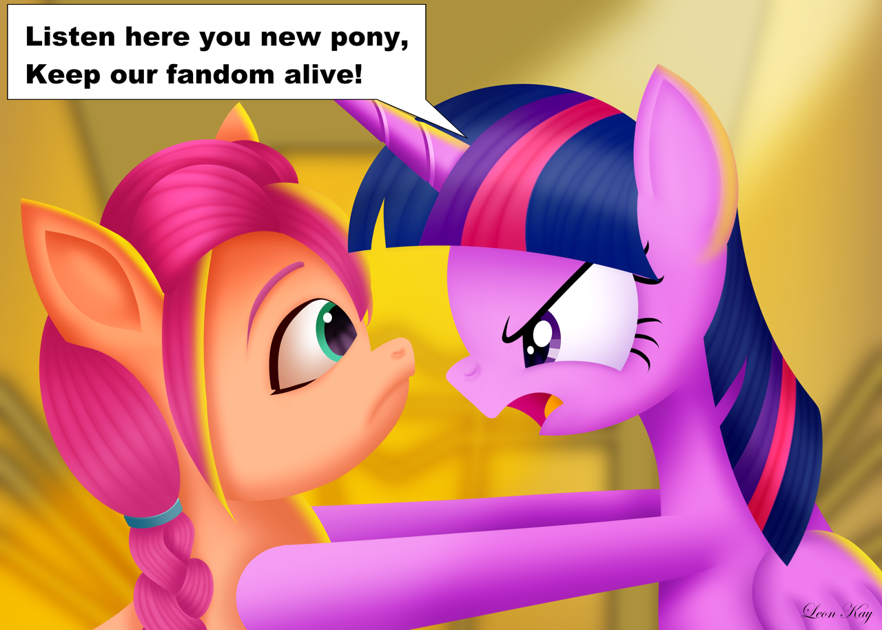 Instructions for the new generation - My little pony, Sunny starscout, Twilight sparkle