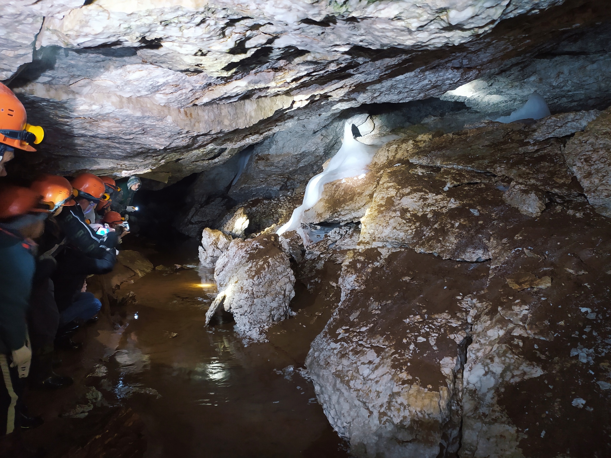 Waterfall Holy spring and karst cave in Golubino - My, Pinega, Arkhangelsk region, Caves, Waterfall, Nature, Travels, North, Holy spring, Longpost