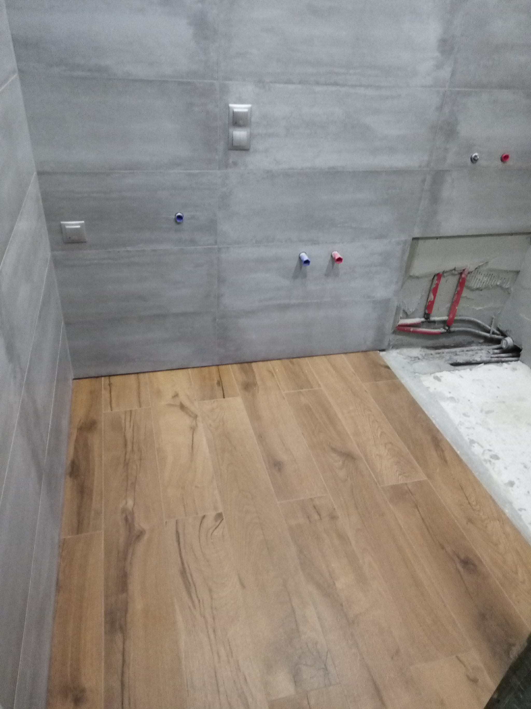 My bathroom renovation. - My, Repair, Bathroom, Tile, Mat, Longpost